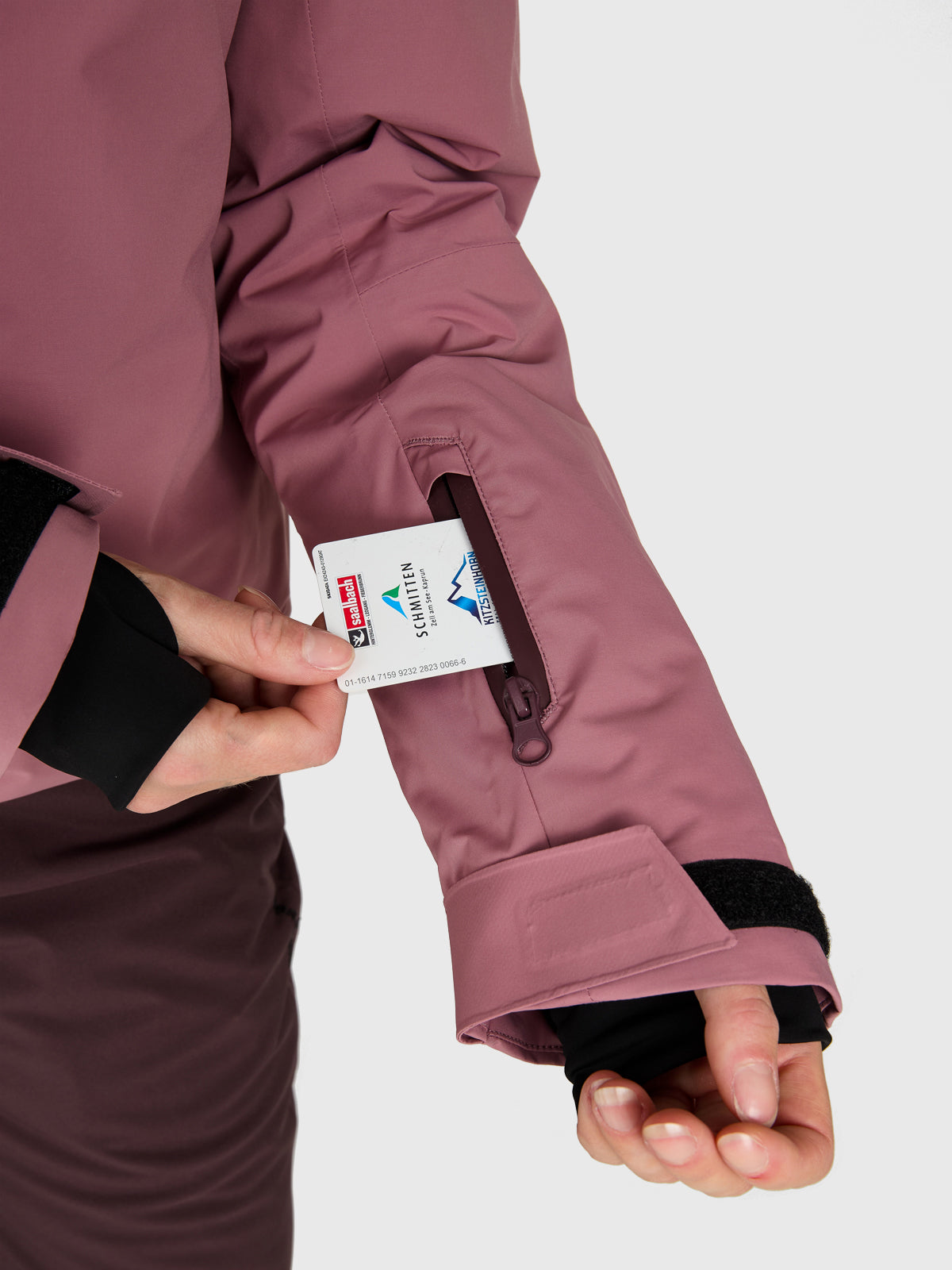 Jarmena Women Snow Jacket | Wistful Mauve