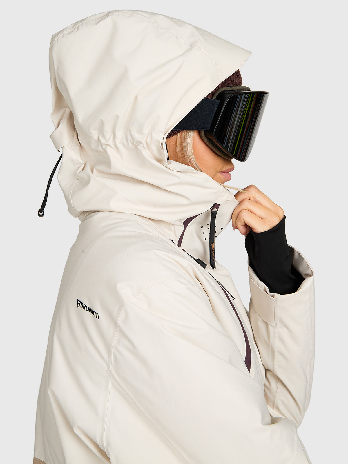 Joy Women Snow Jacket | Simply Taupe