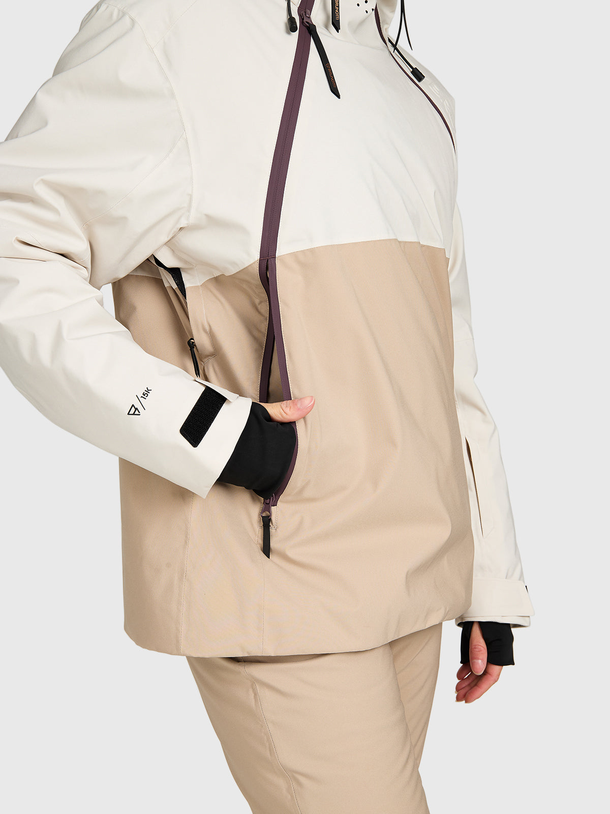 Joy Women Snow Jacket | Simply Taupe