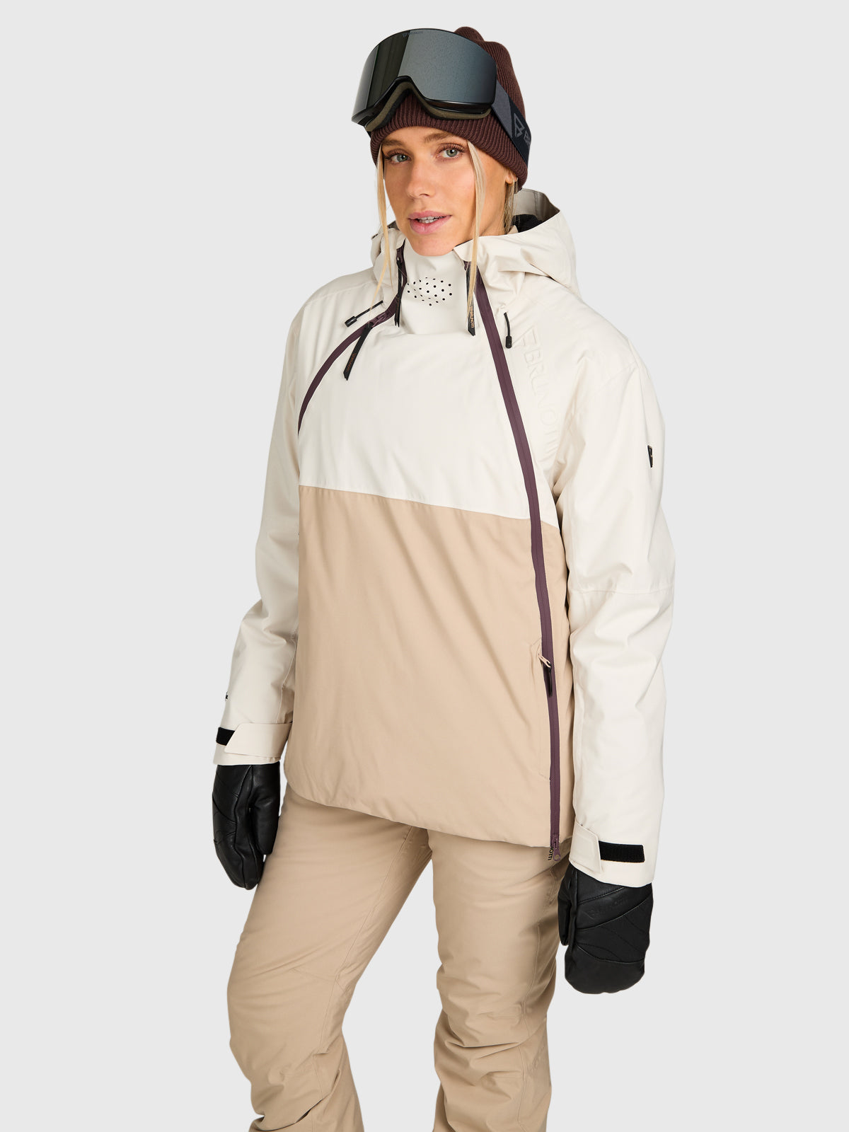 Joy Women Snow Jacket | Simply Taupe