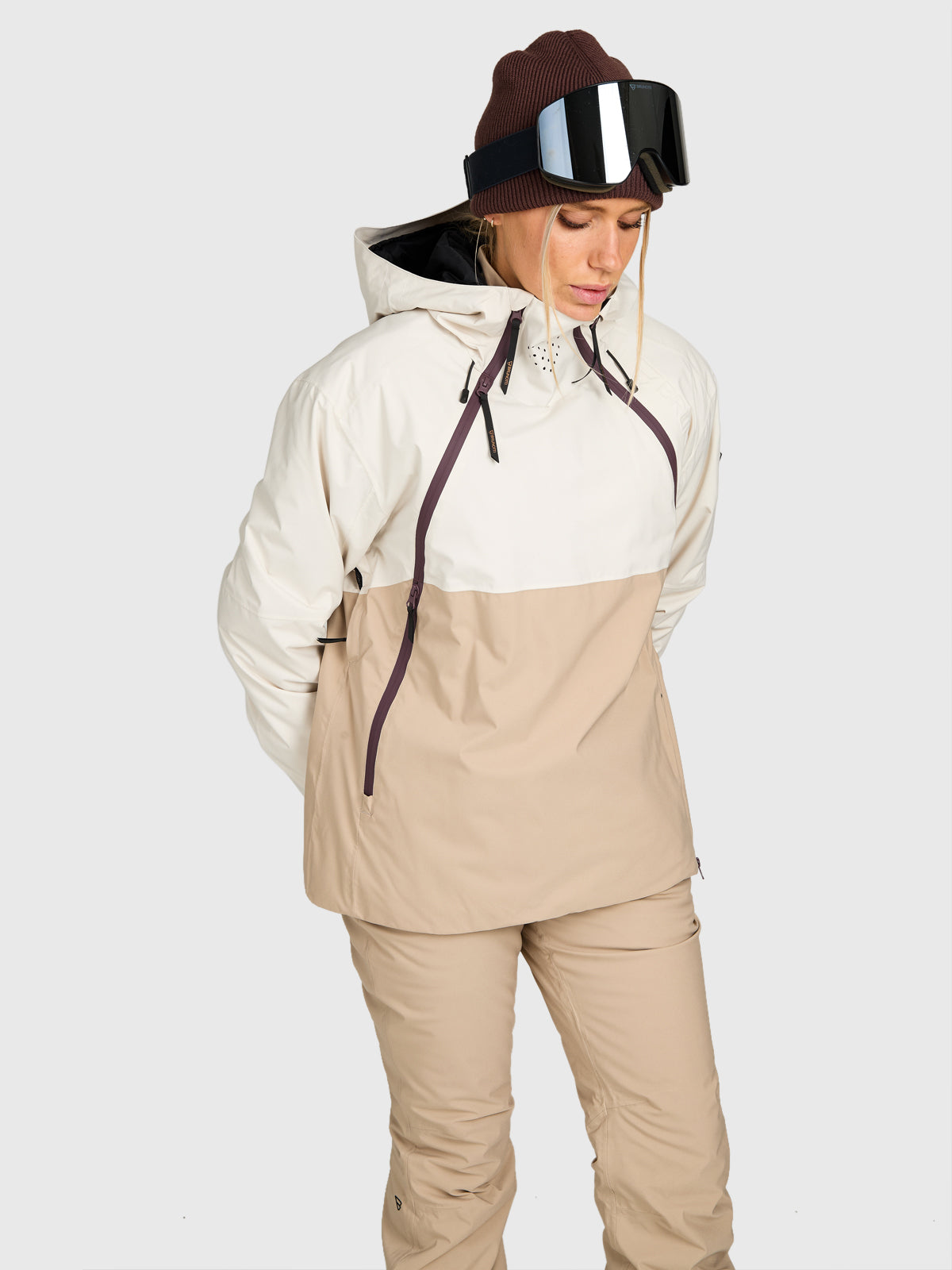 Joy Women Snow Jacket | Simply Taupe