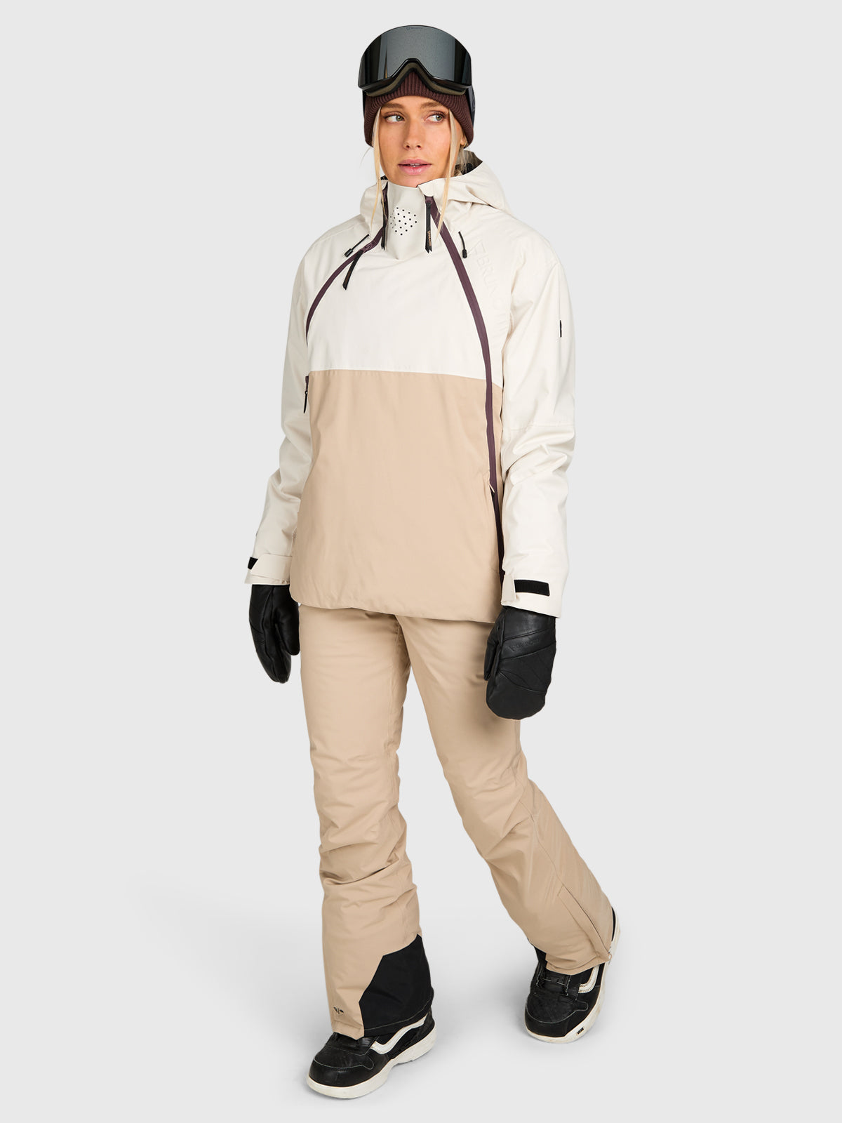 Joy Women Snow Jacket | Simply Taupe
