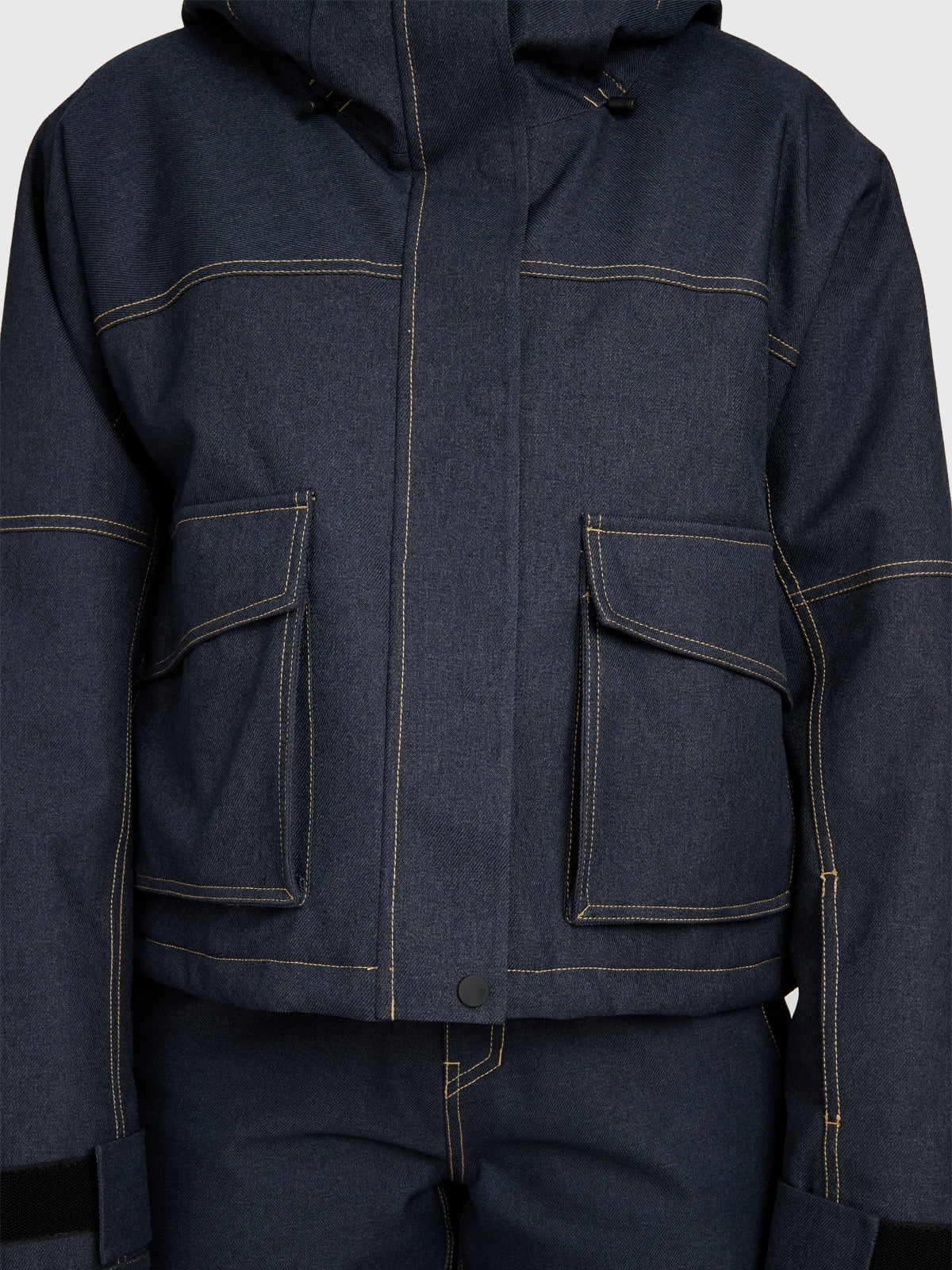 Lima-Denim Women Snow Jacket | Denim