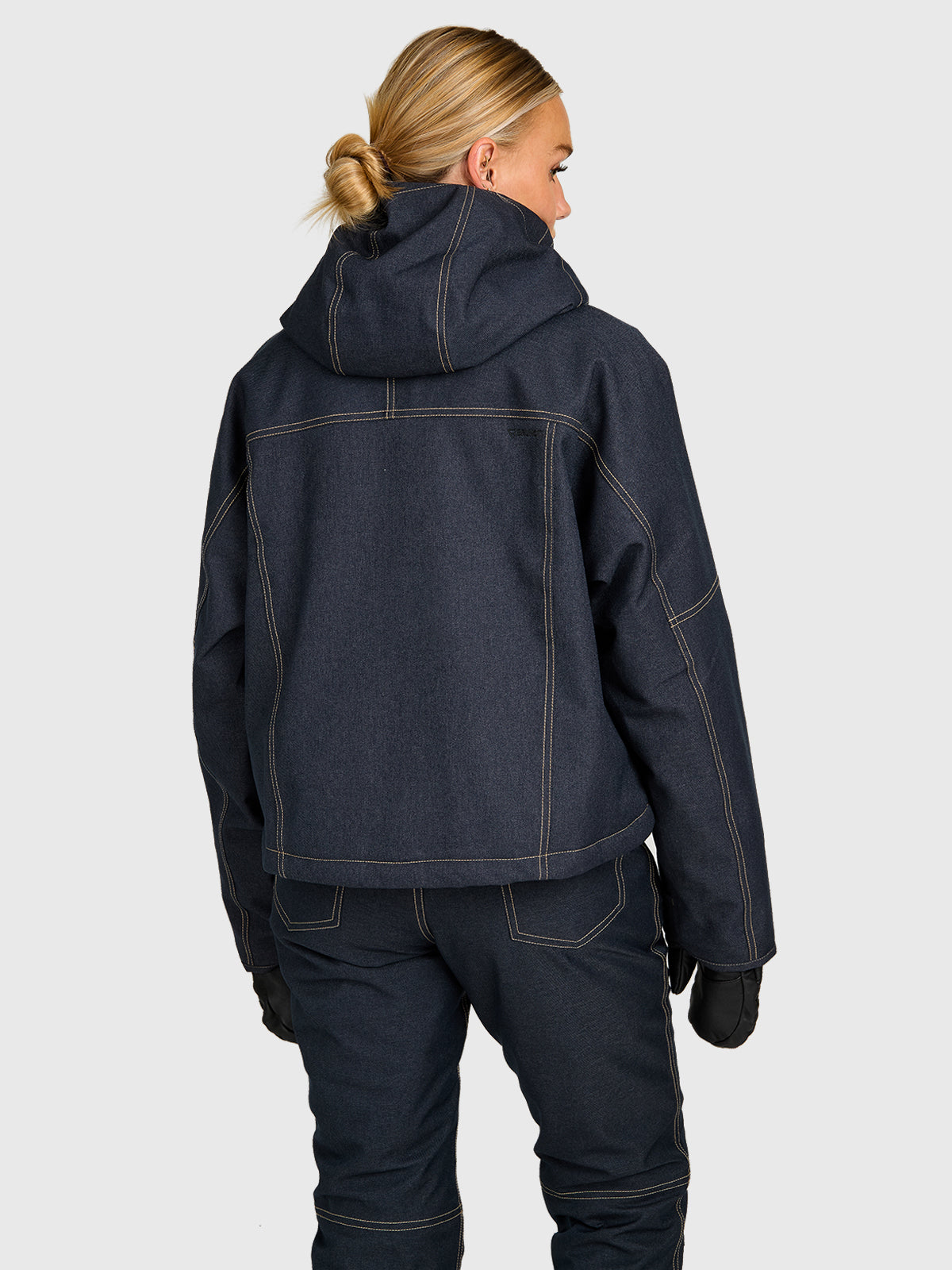 Lima-Denim Women Snow Jacket | Denim