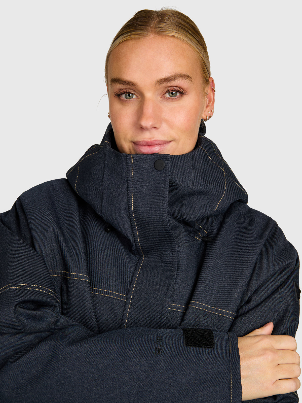 Lima-Denim Women Snow Jacket | Denim