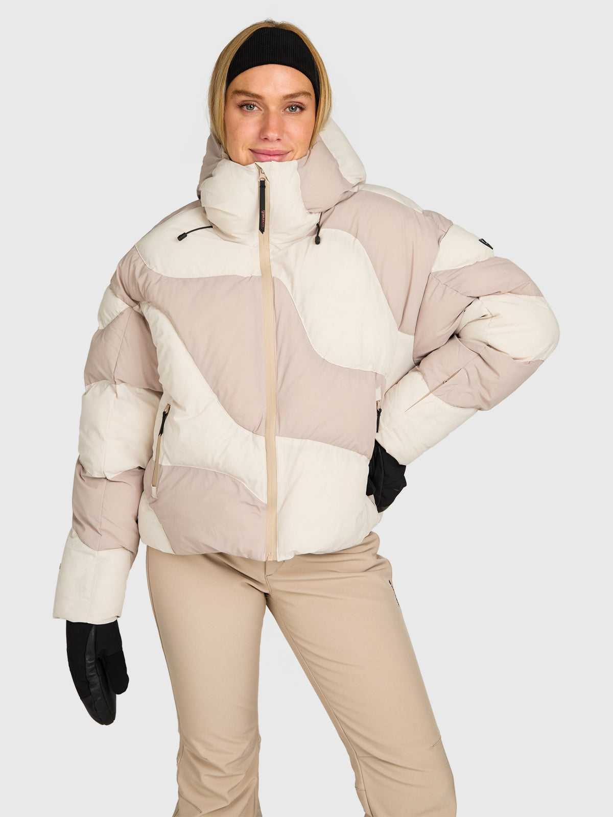 Maryski-S Women Snow Jacket | Moonbeam