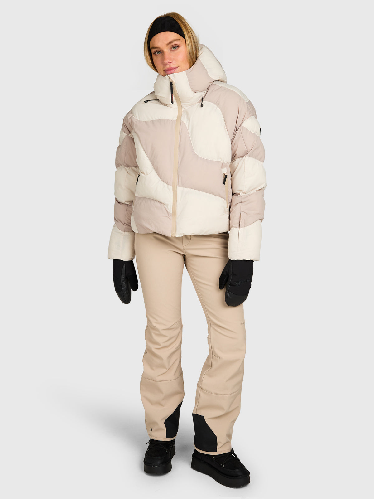 Maryski-S Women Snow Jacket | Moonbeam