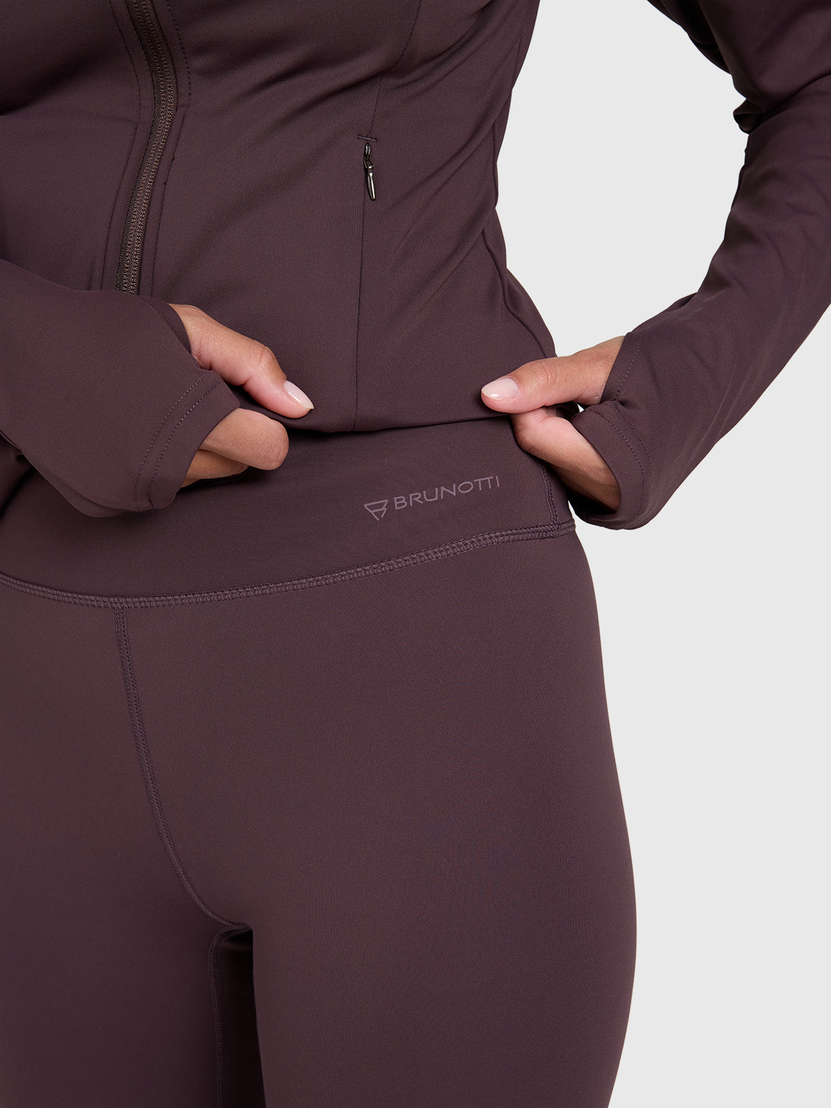 Lida Women Base Layer | Raisin