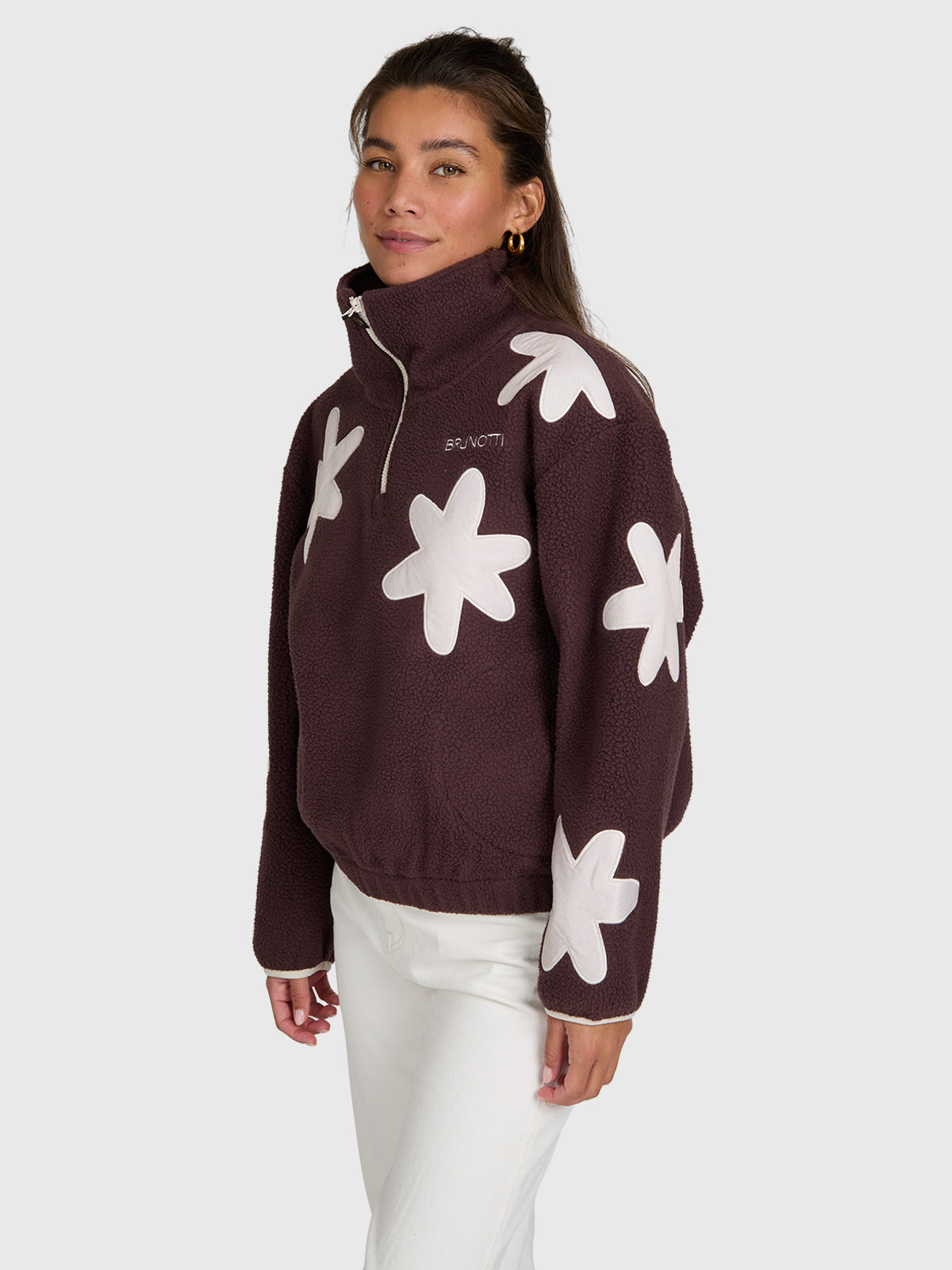 Kirsten Women Urban Fleece | Raisin