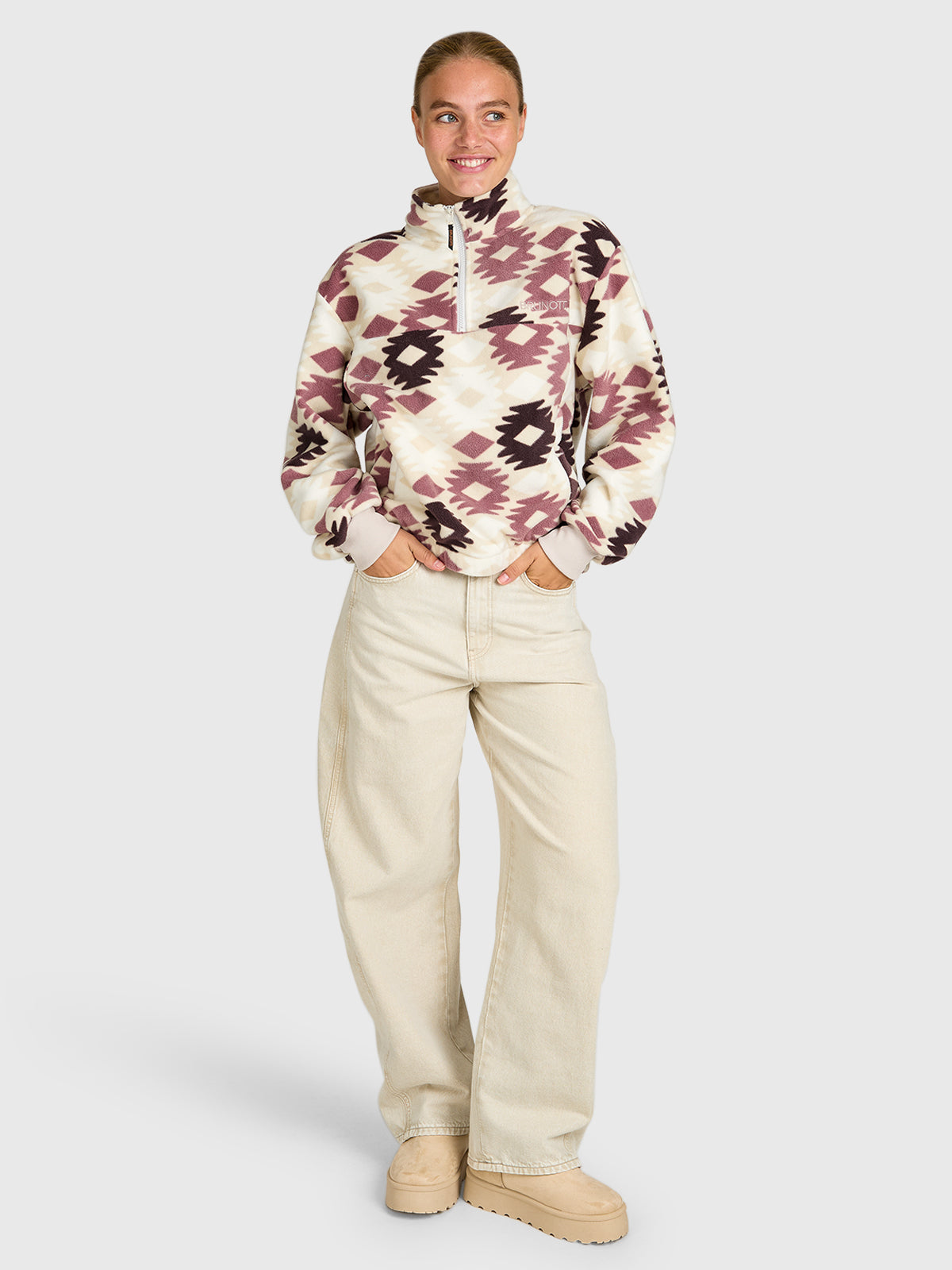 Peggy Women Urban Fleece | Moonbeam