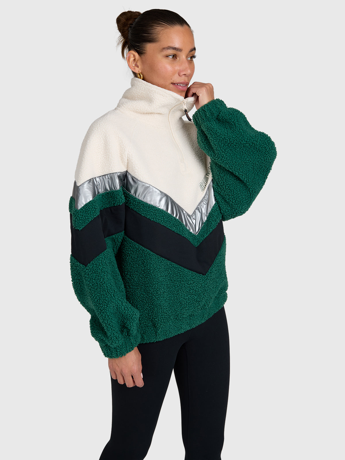 Sandrea Women Urban Fleece | Hunter Green