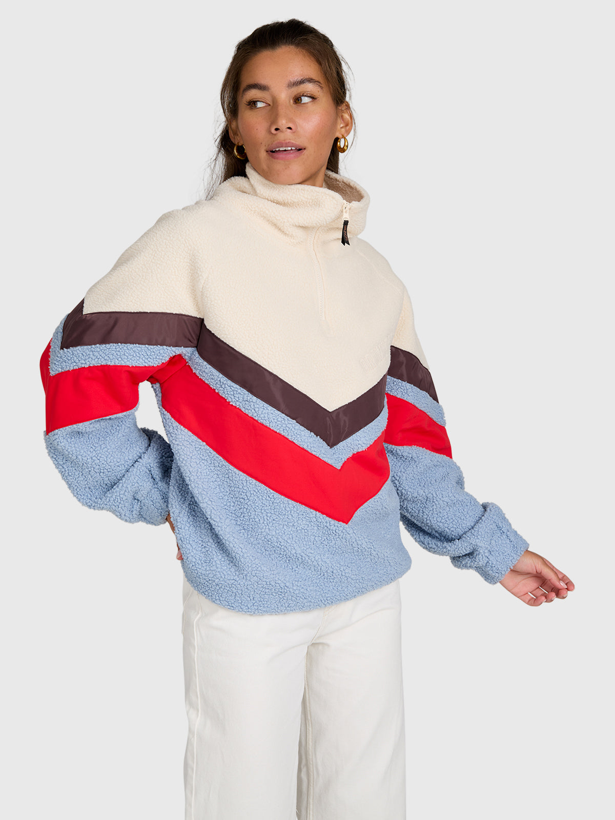 Sandrea Women Urban Fleece | Pale Blue