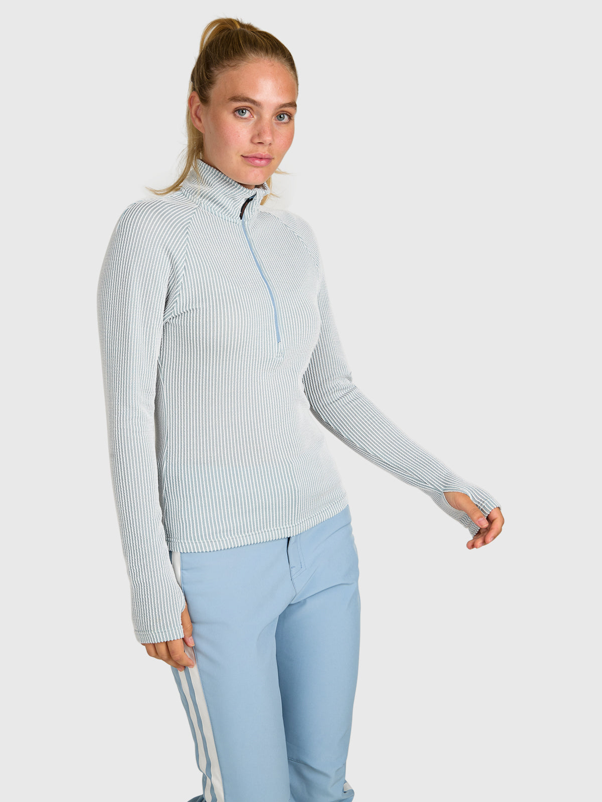Kiana Women Snow Fleece | Pale Blue