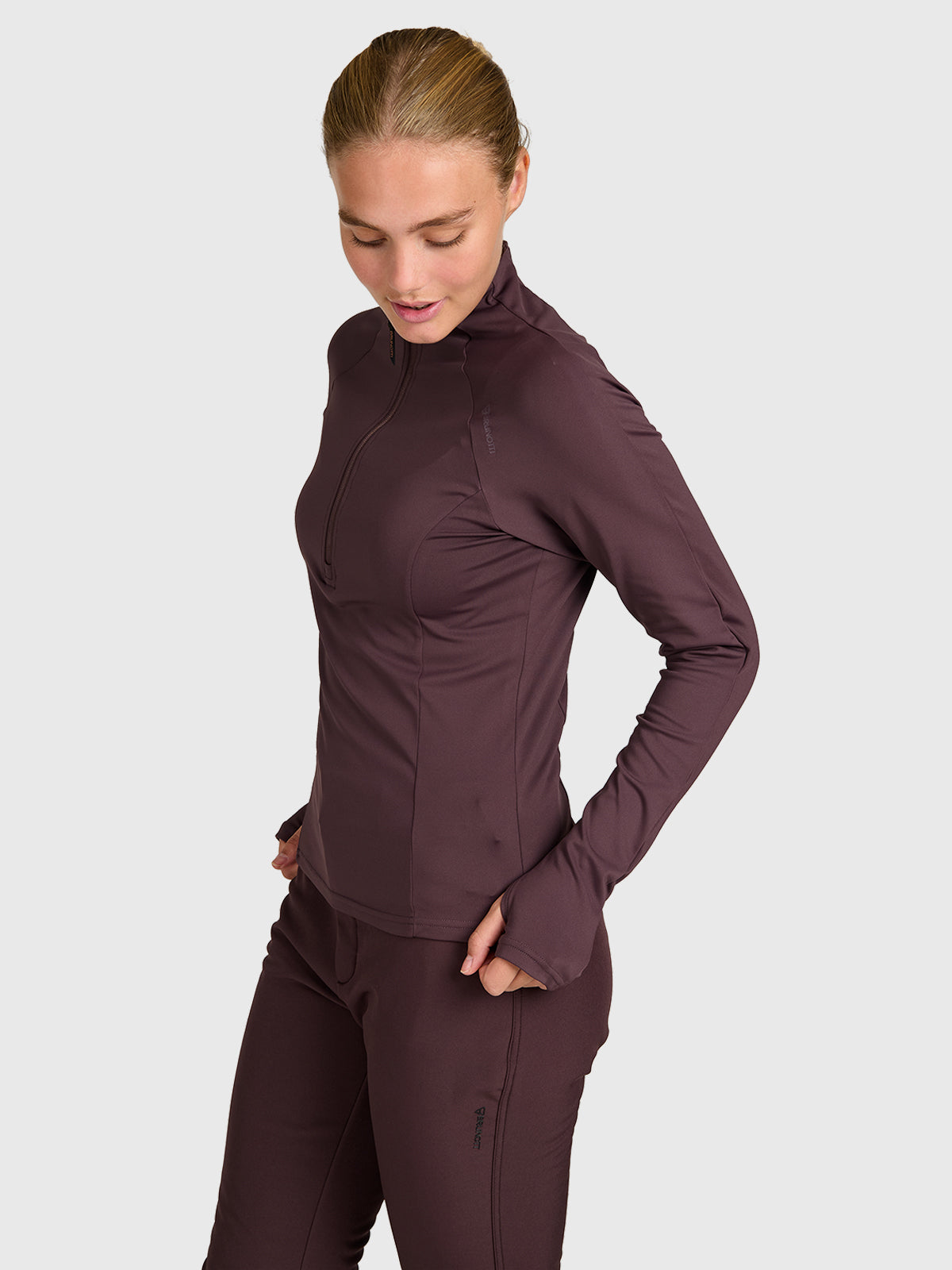 Sanna Women Snow Fleece | Raisin