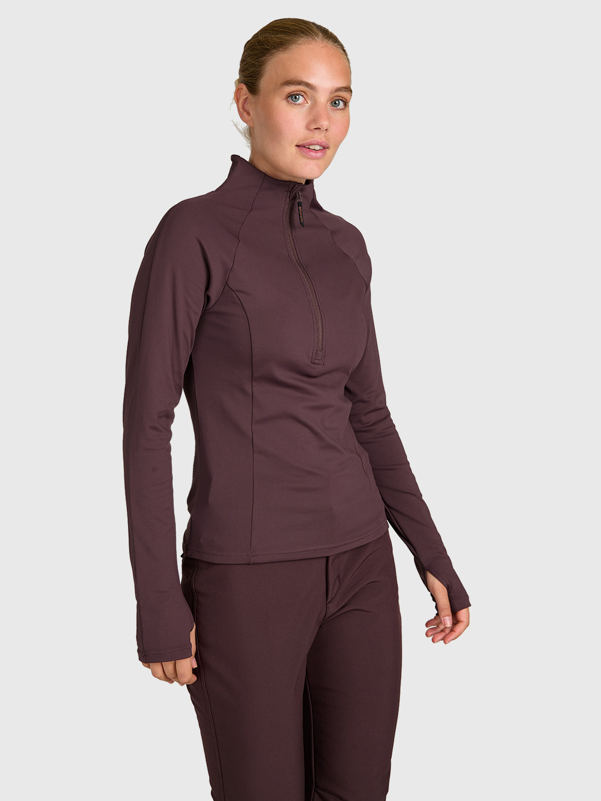 Sanna Women Snow Fleece | Raisin