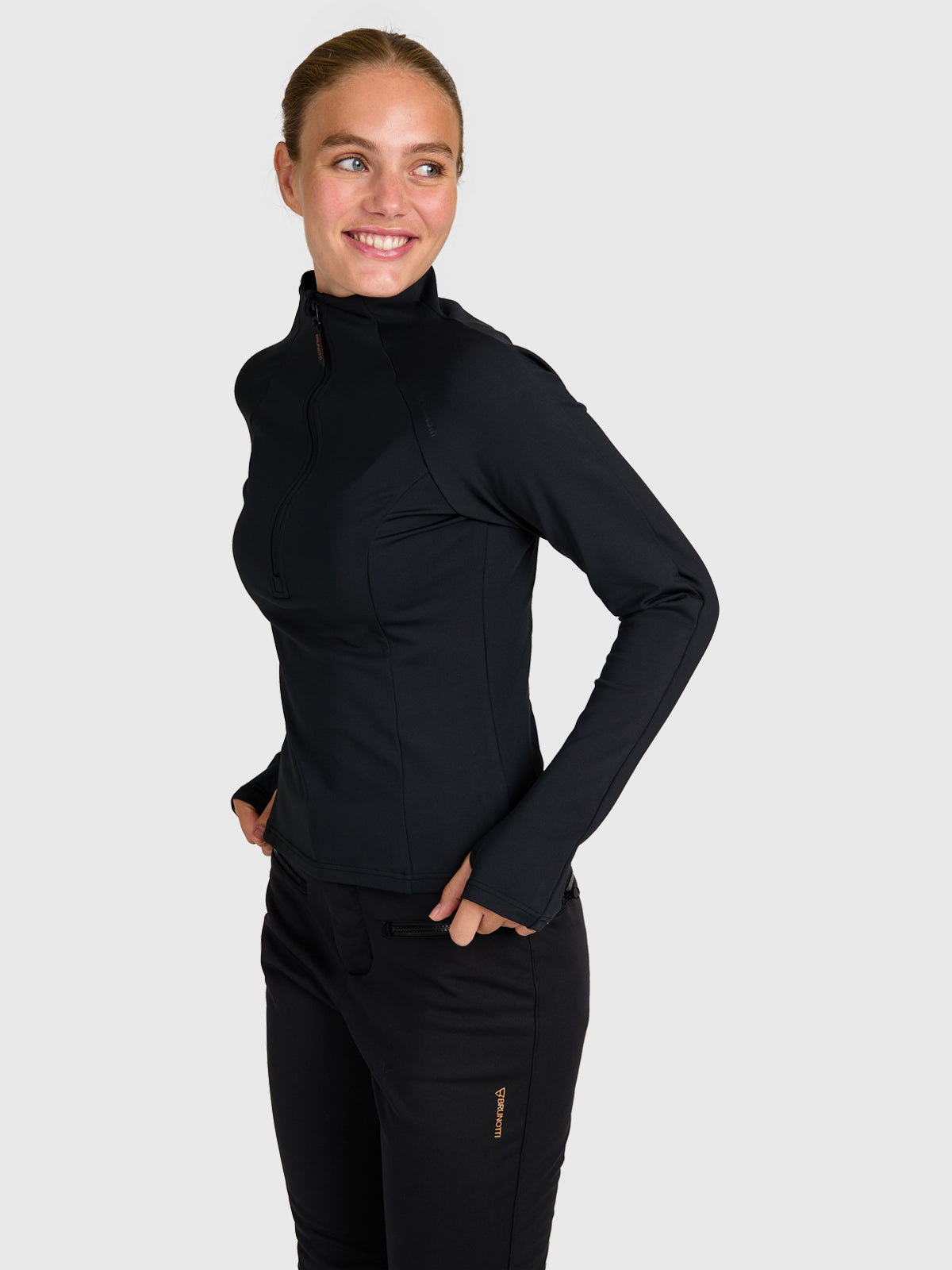 Sanna Women Snow Fleece | Black