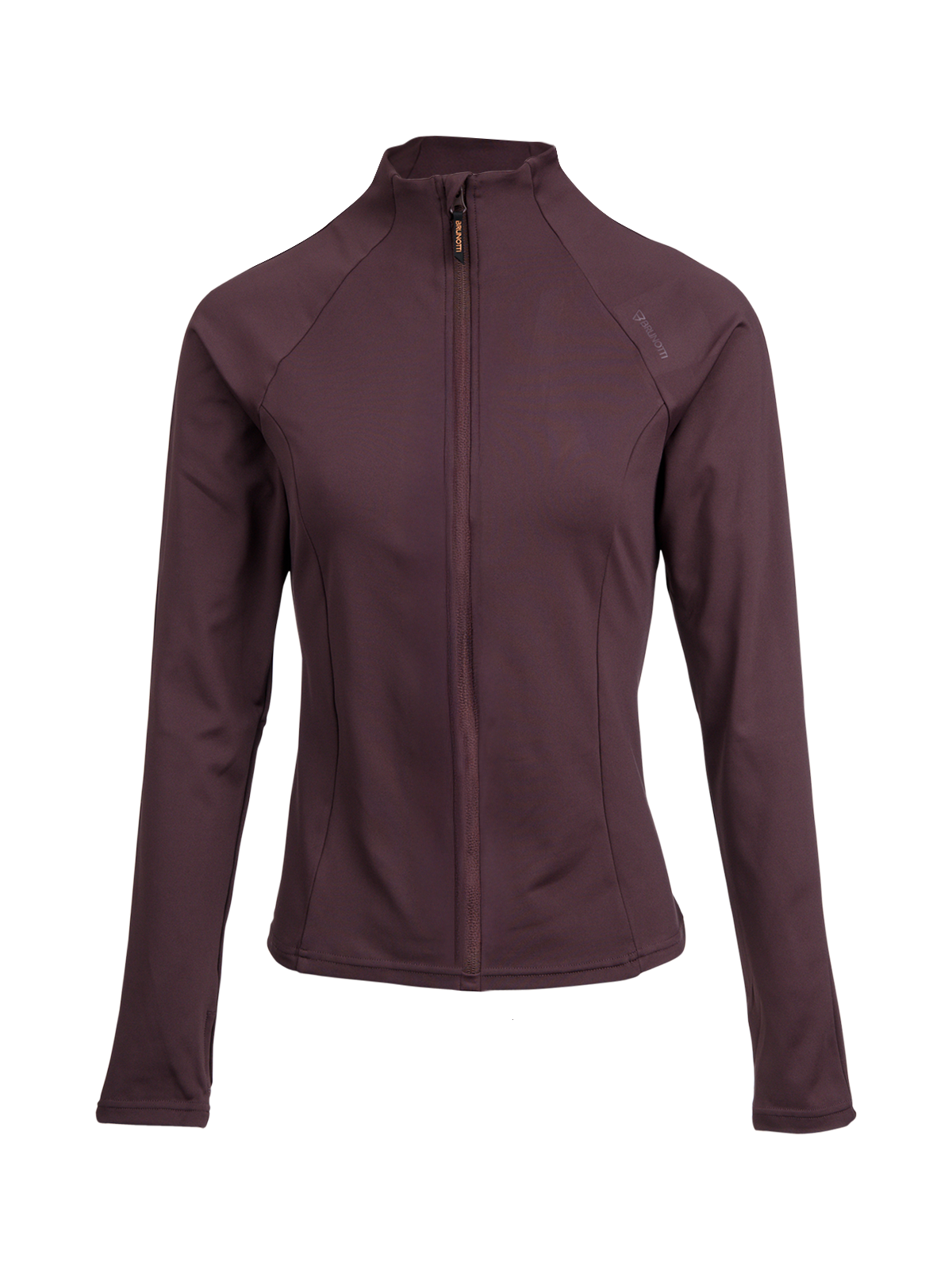 Sanna-Zip Women Snow Fleece | Raisin
