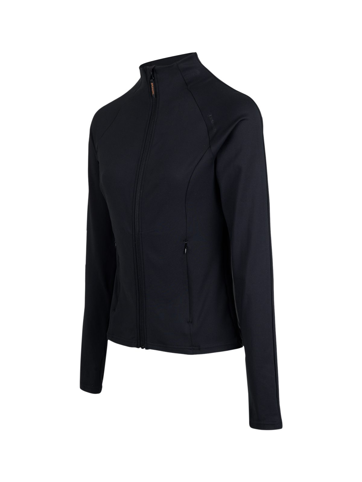 Sanna-Zip Women Snow Fleece | Black