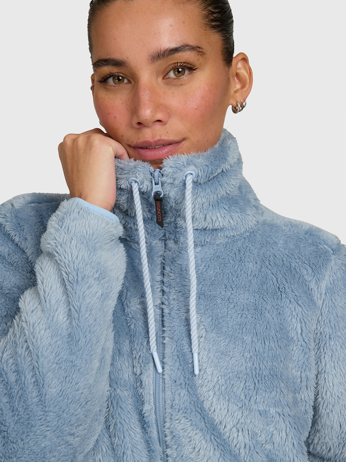 Cecile Women Fleece | Pale Blue