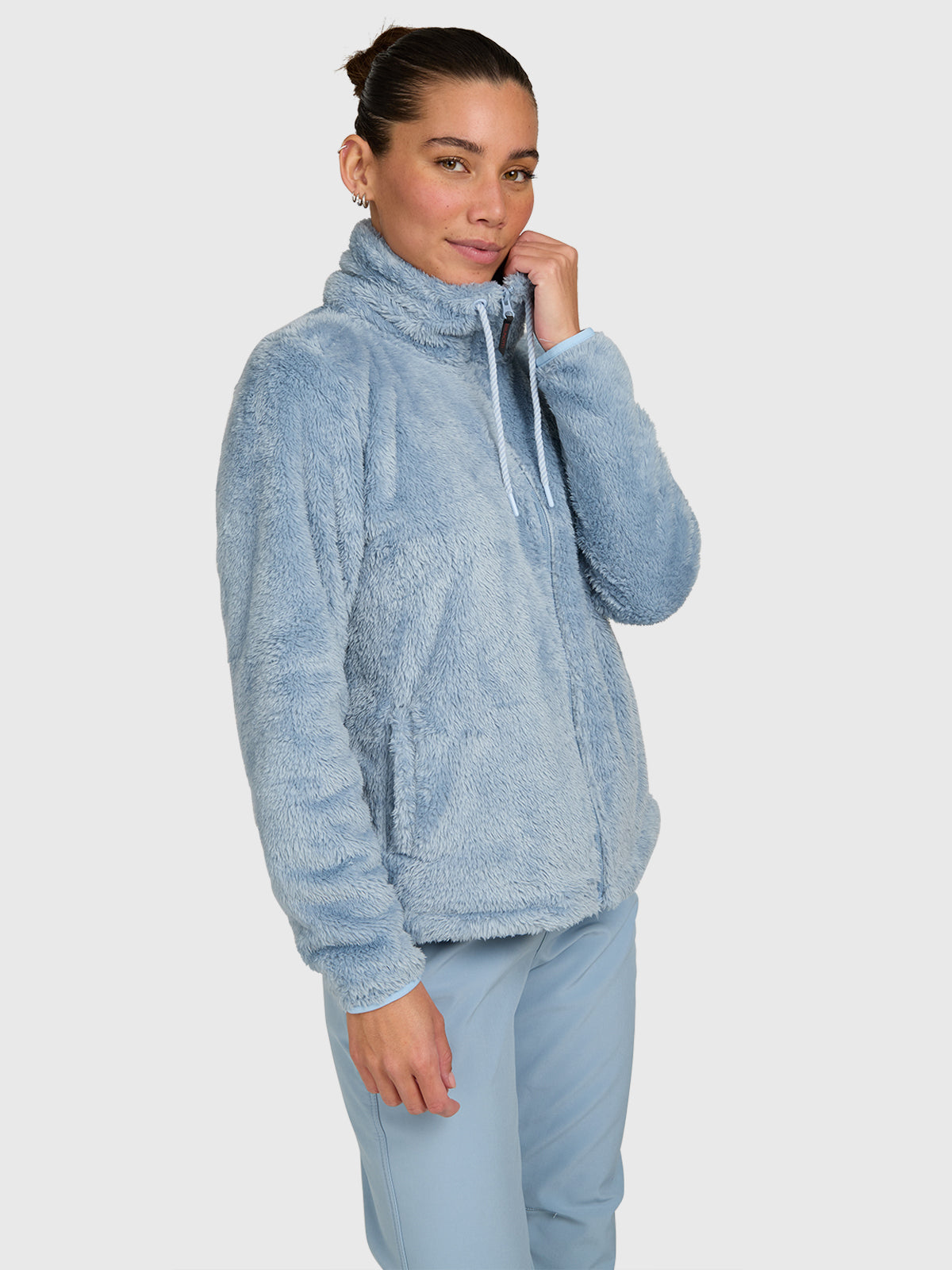 Cecile Women Fleece | Pale Blue