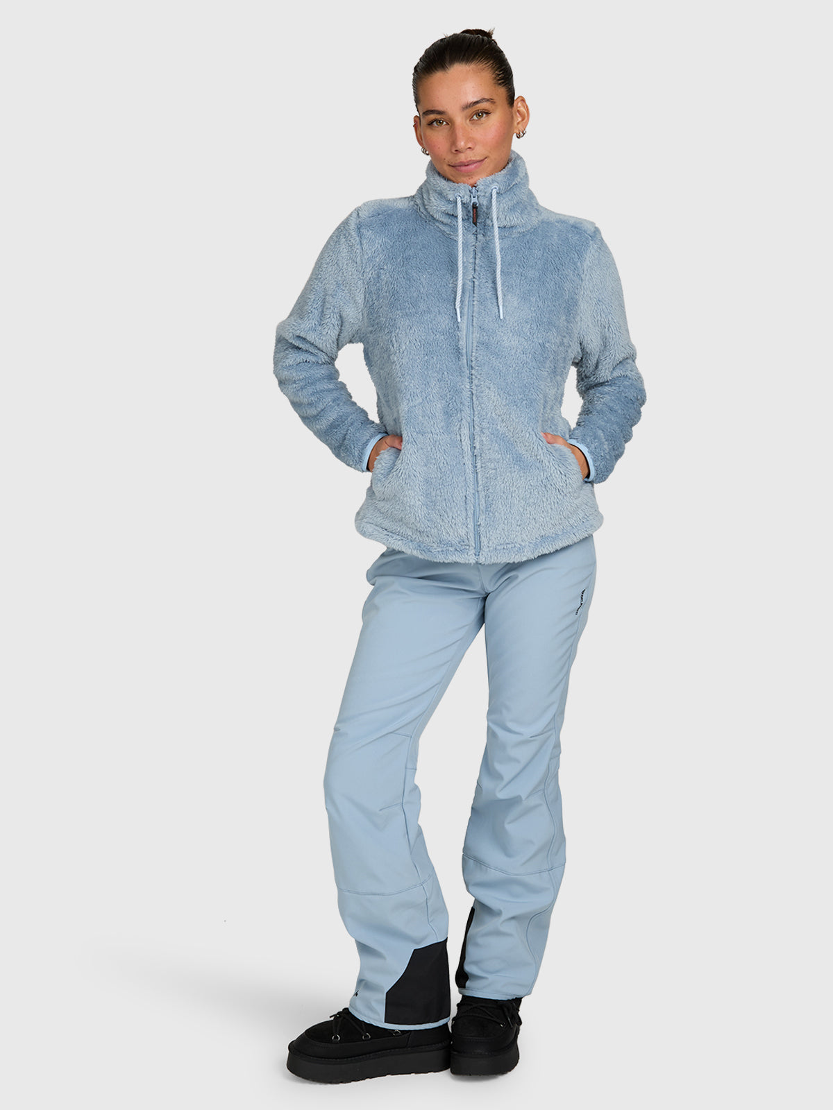 Cecile Women Fleece | Pale Blue