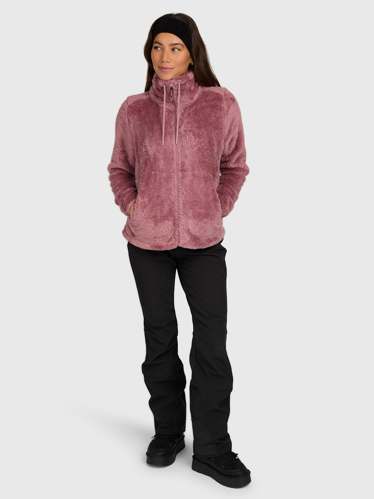 Cecile Women Fleece | Wistful Mauve