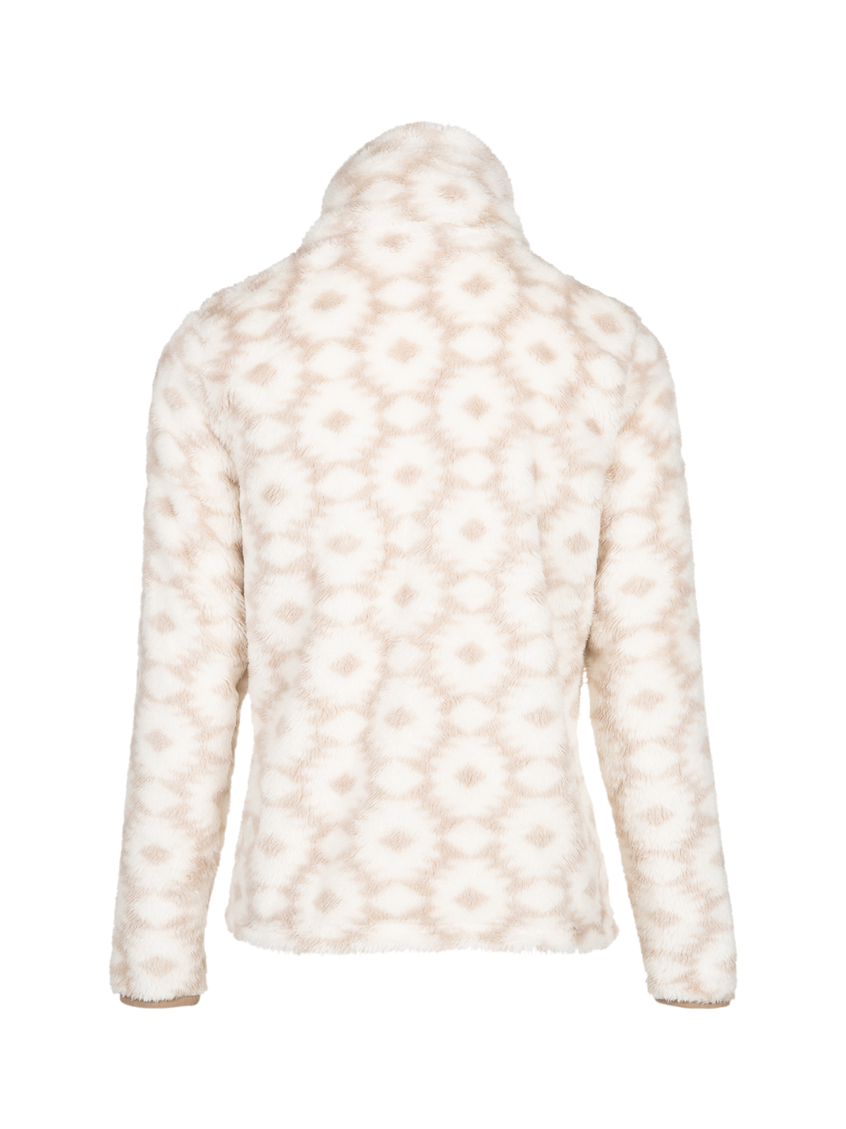 Cecile-Print Women Fleece | Moonbeam