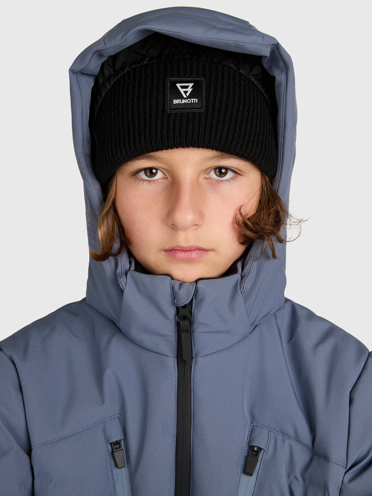 Sinclairy Boys Snow Jacket | Grey Sky