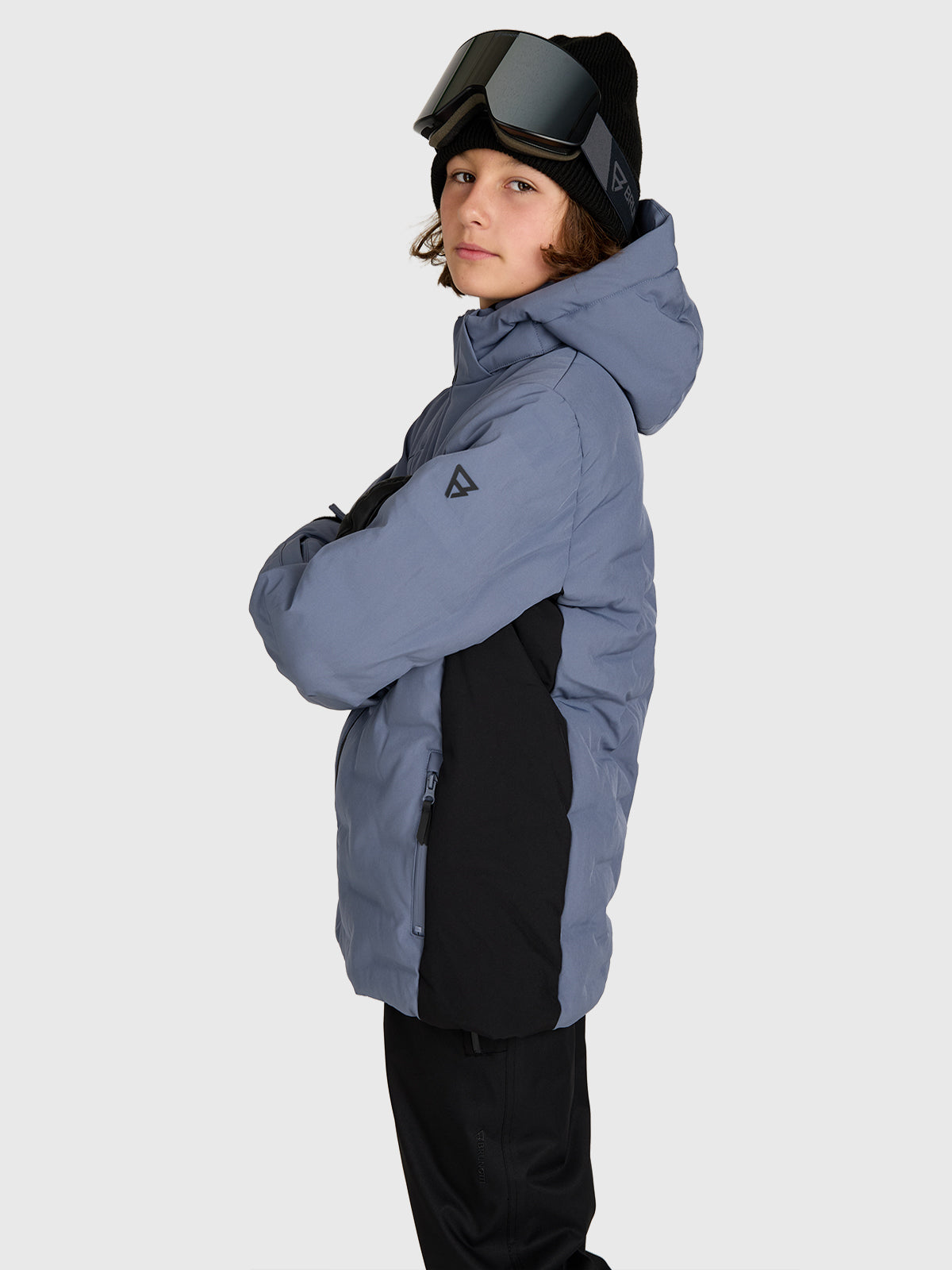 Sinclairy Boys Snow Jacket | Grey Sky