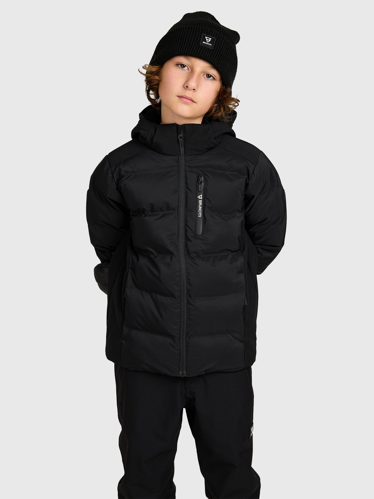 Stormyn Boys Snow Jacket | Black