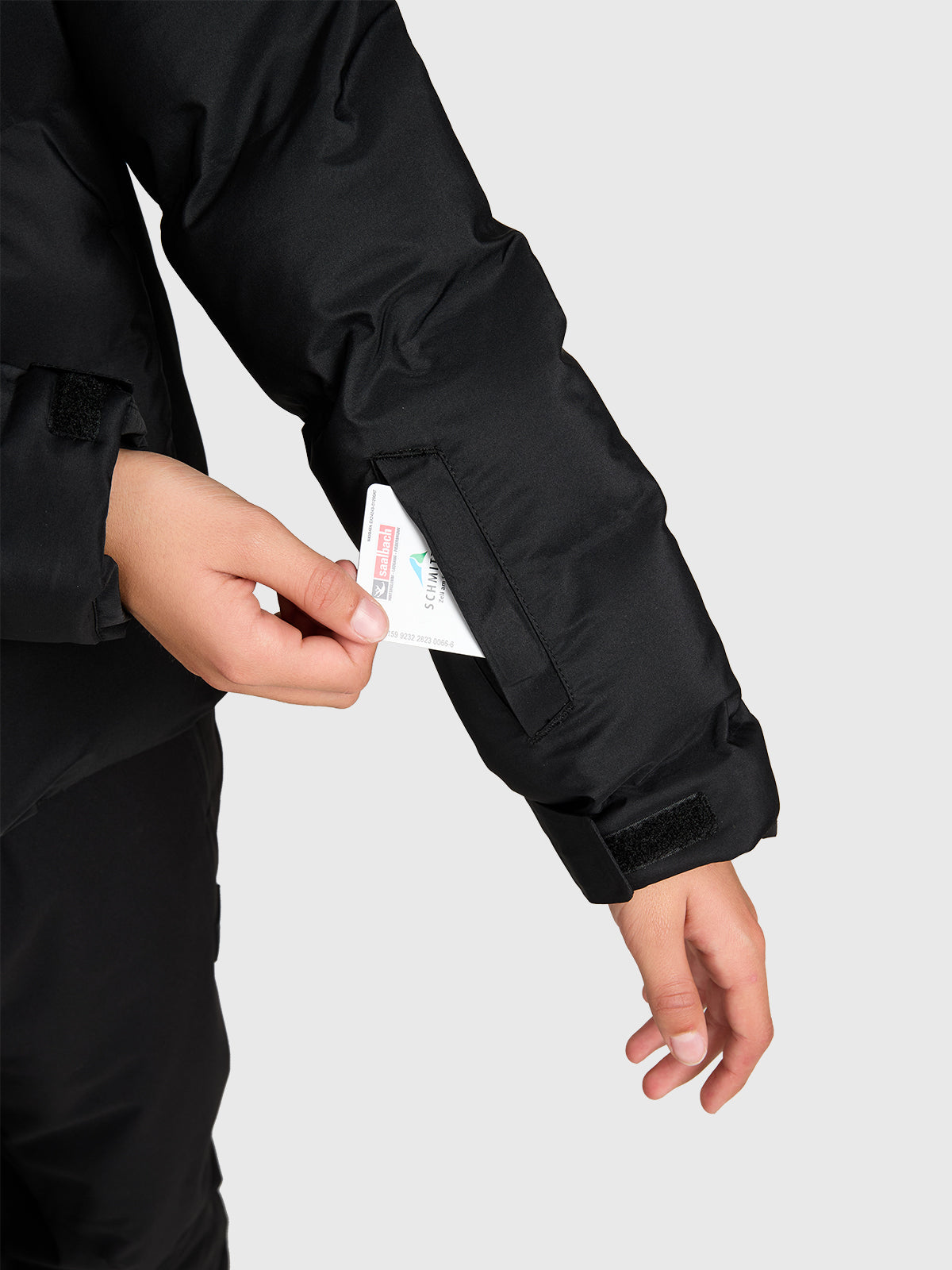 Stormyn Boys Snow Jacket | Black