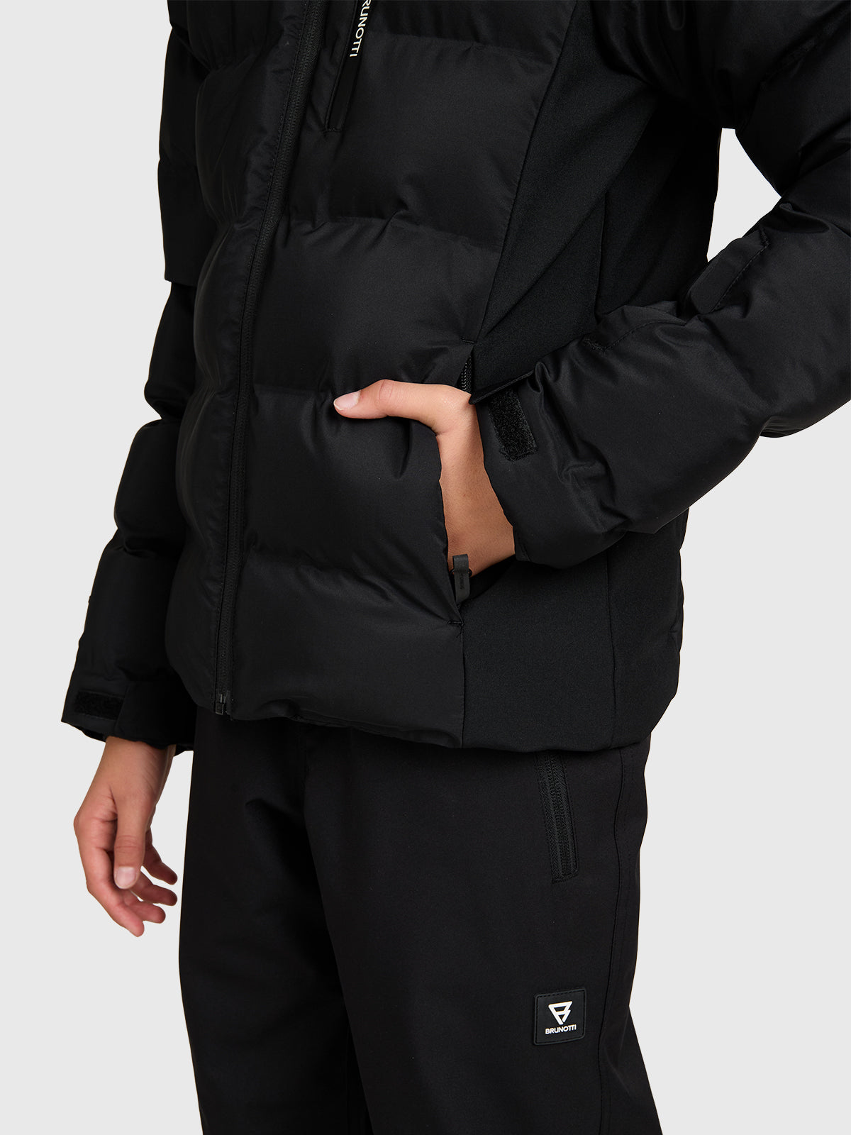 Stormyn Boys Snow Jacket | Black