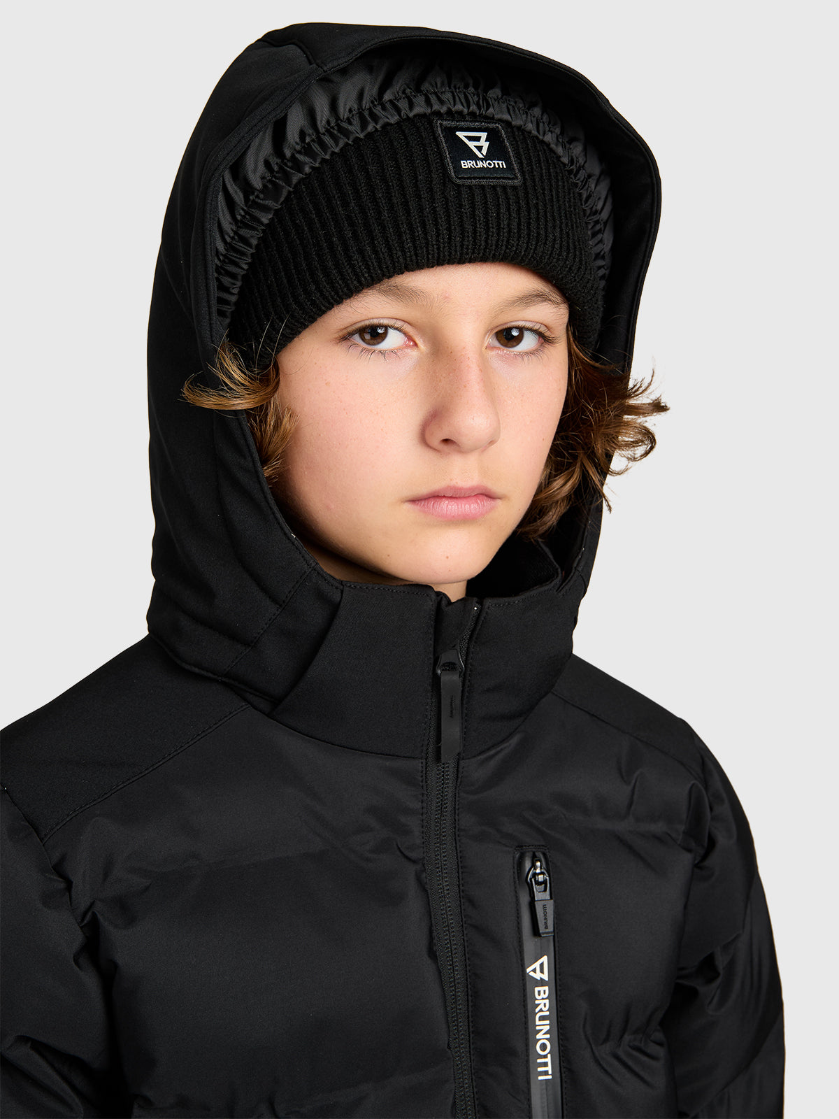 Stormyn Boys Snow Jacket | Black