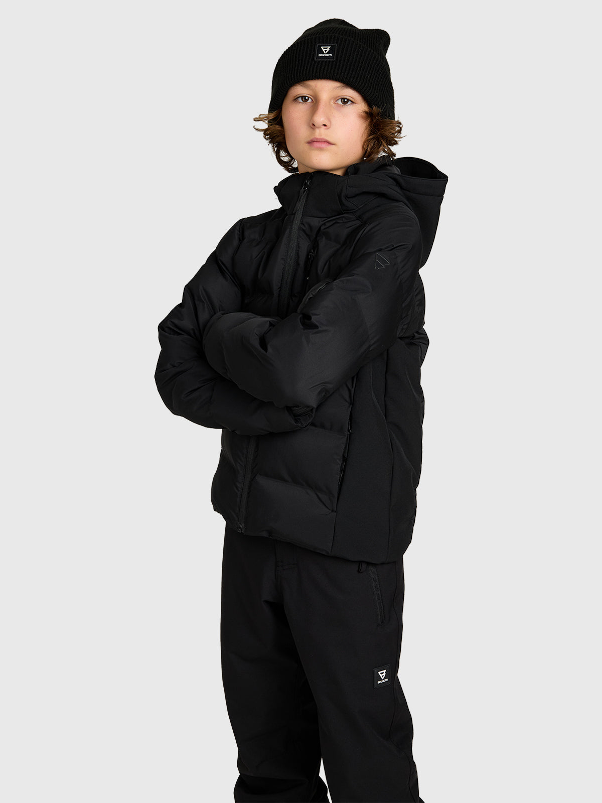 Stormyn Boys Snow Jacket | Black