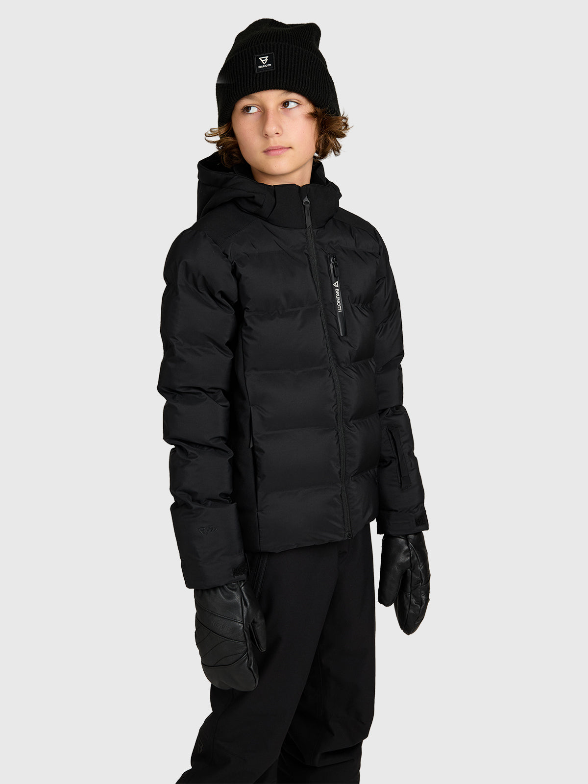 Stormyn Boys Snow Jacket | Black