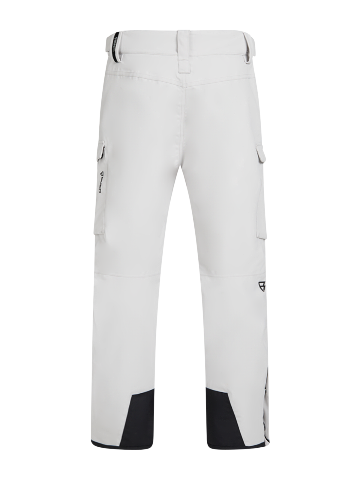 Footraily-Cargo Boys Snow Pants | Soft Grey