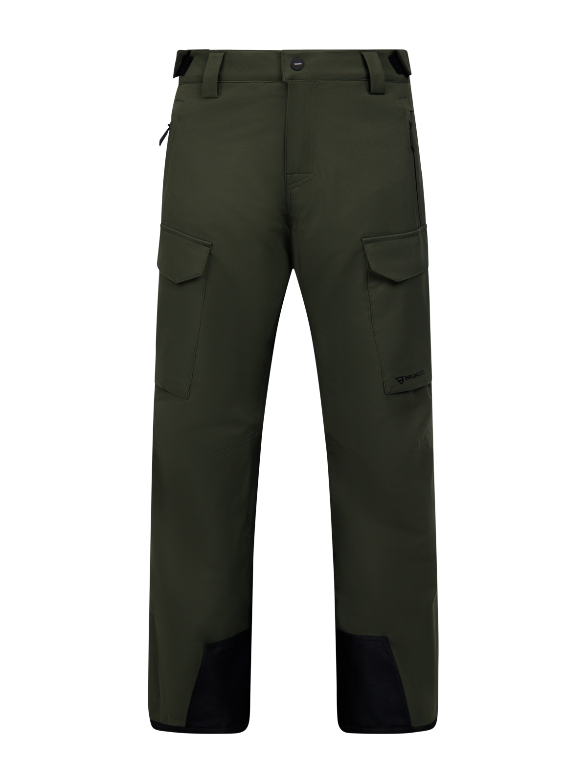 Footraily-Cargo Boys Snow Pants | Deep Green