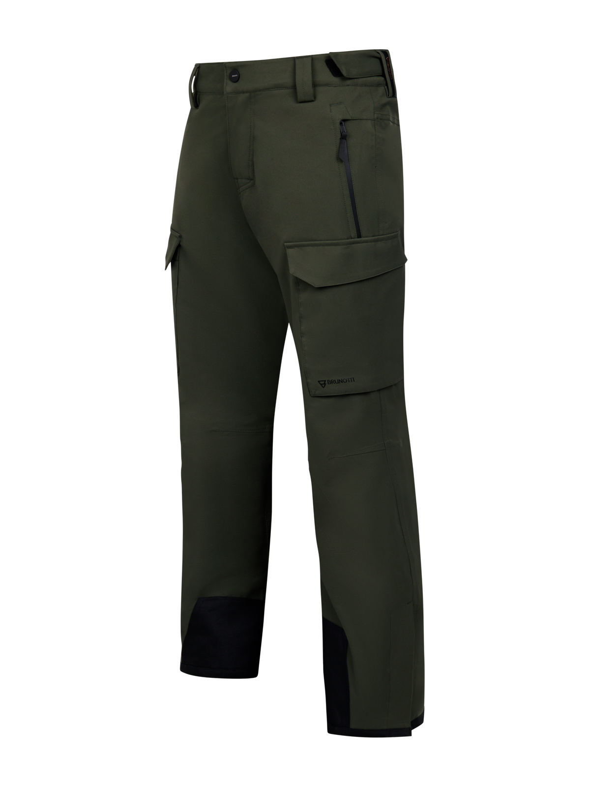 Footraily-Cargo Boys Snow Pants | Deep Green