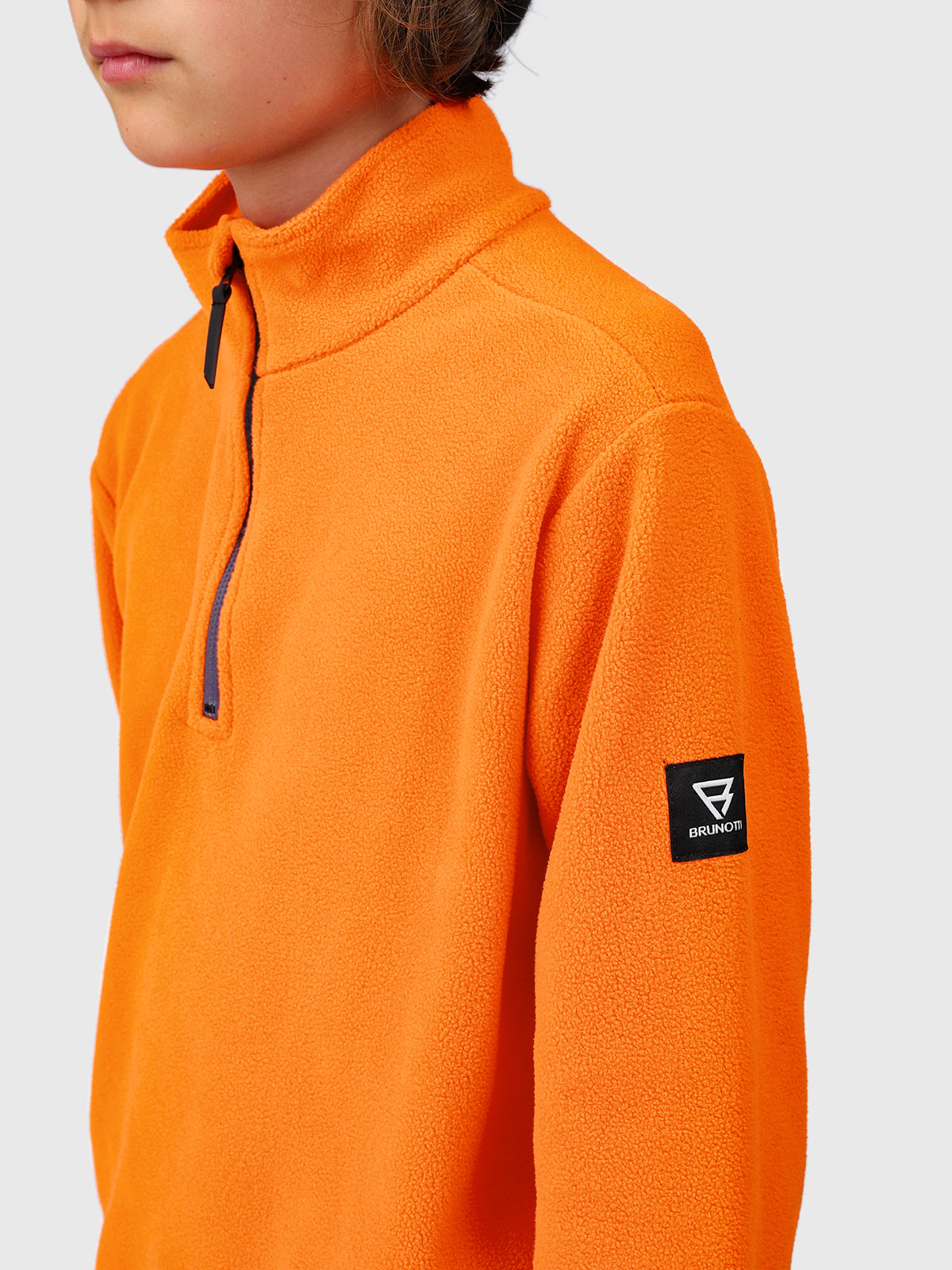 Tenny Boys Snow Fleece | Pumpkin