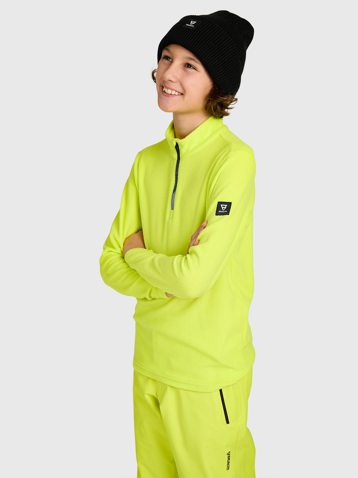 Tenny Boys Snow Fleece | Acid Lime