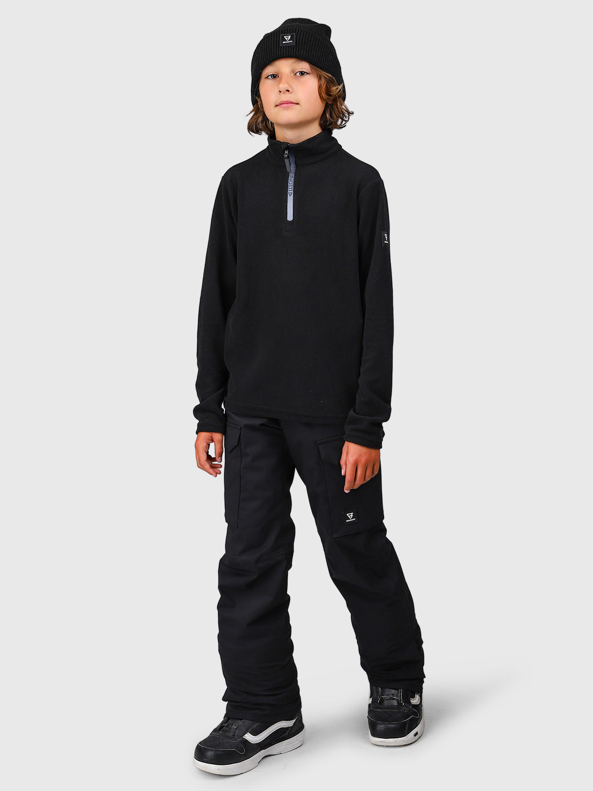 Tenny Boys Snow Fleece | Black