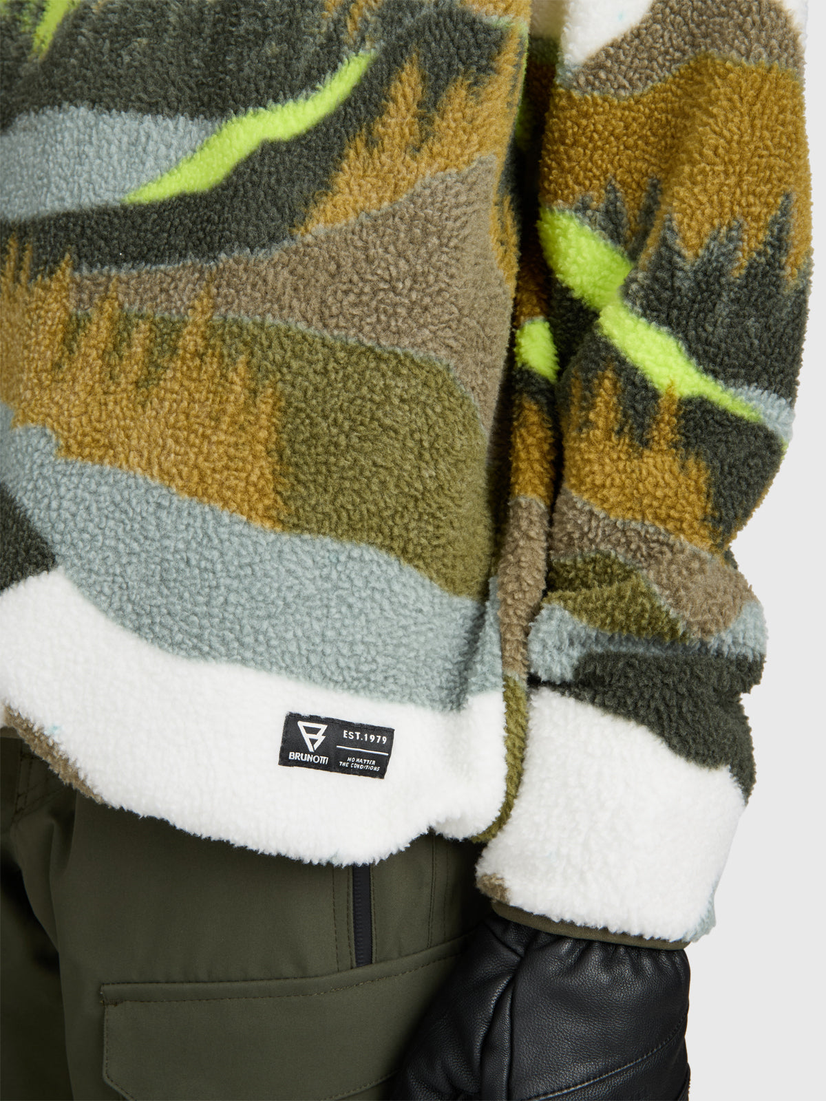 Reggios Boys Urban Fleece | Dusky Green