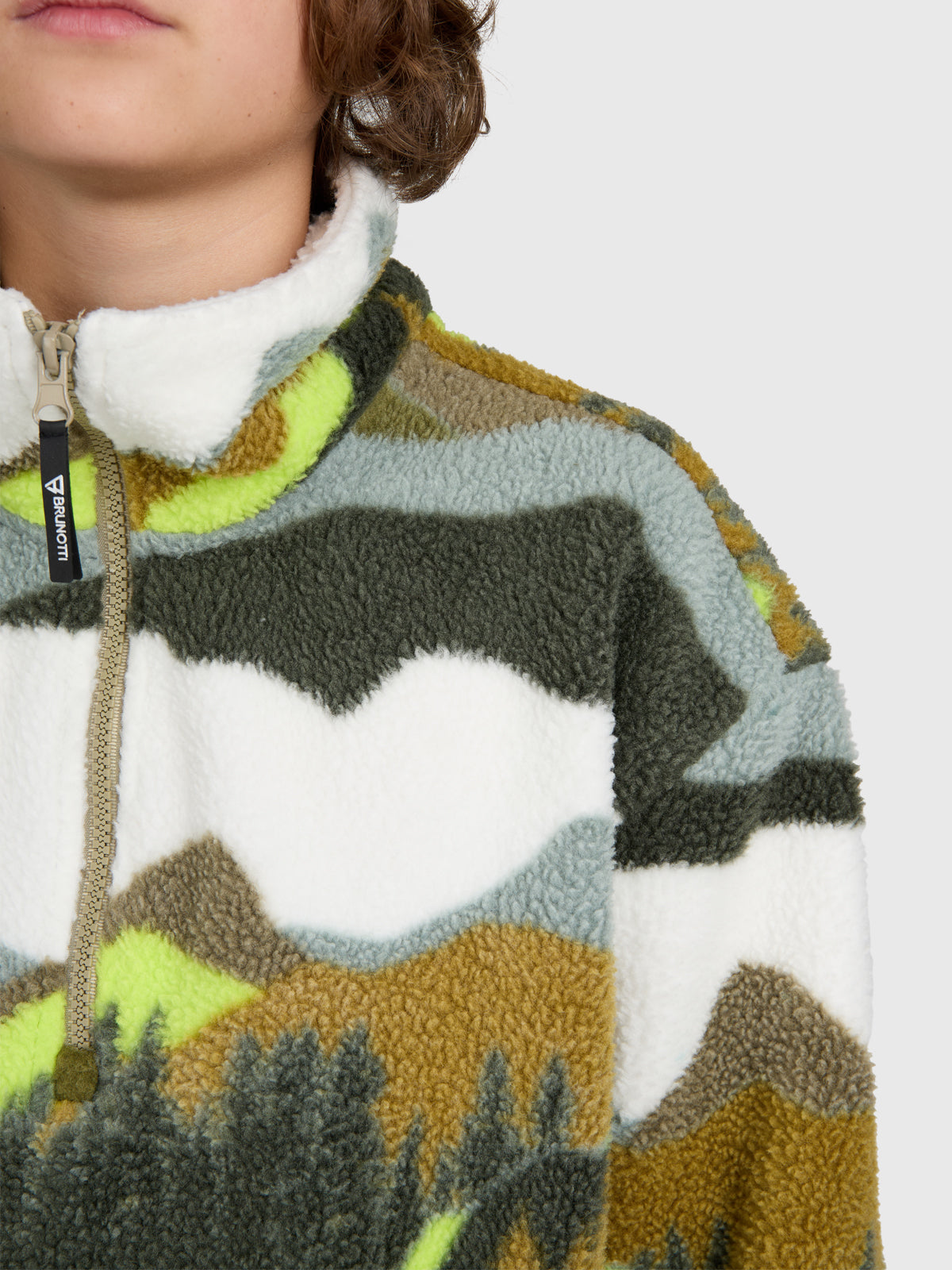 Reggios Boys Urban Fleece | Dusky Green