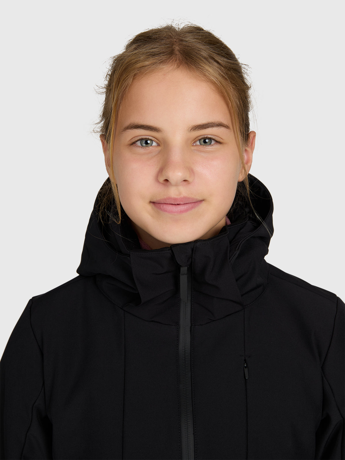 Jany Girls Softshell Jacket Snow | Black