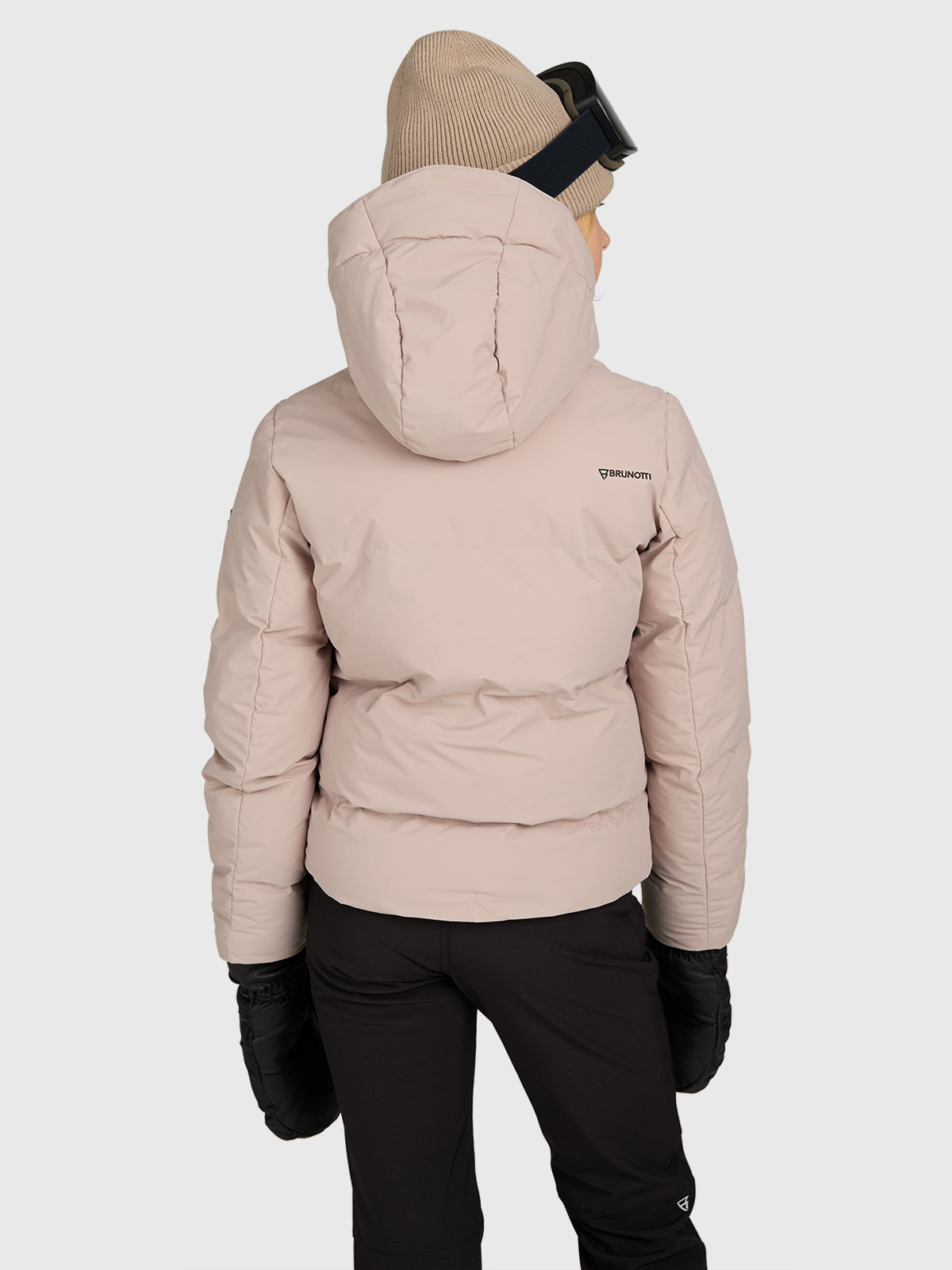 Eriny Girls Snow Jacket | Sepia Rose