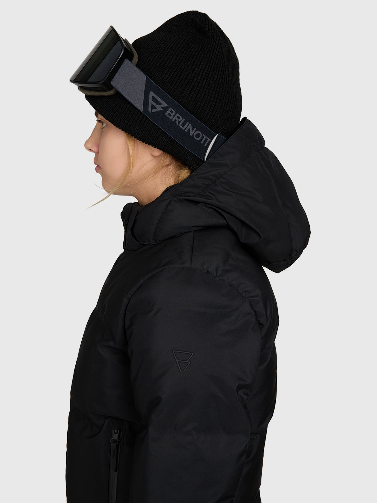 Eriny Girls Snow Jacket | Black