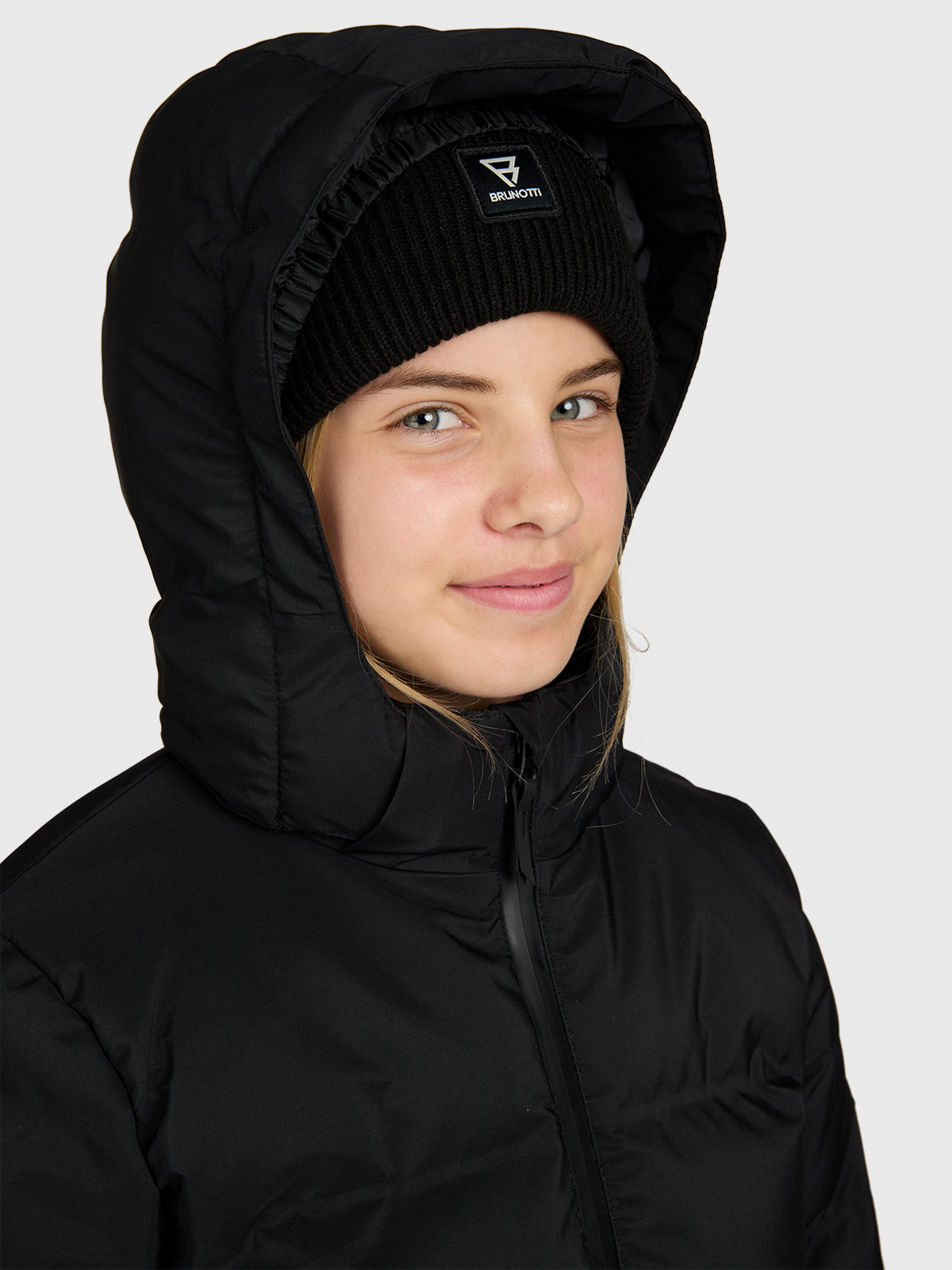 Eriny Girls Snow Jacket | Black