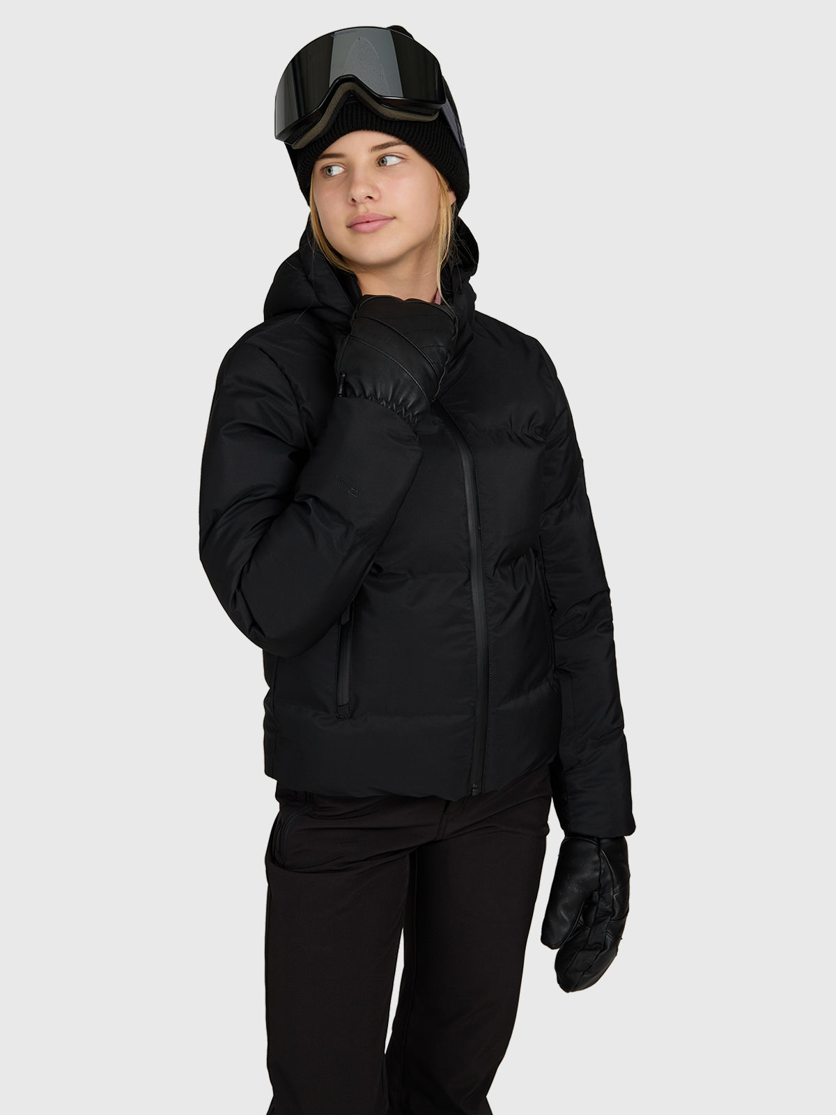 Eriny Girls Snow Jacket | Black