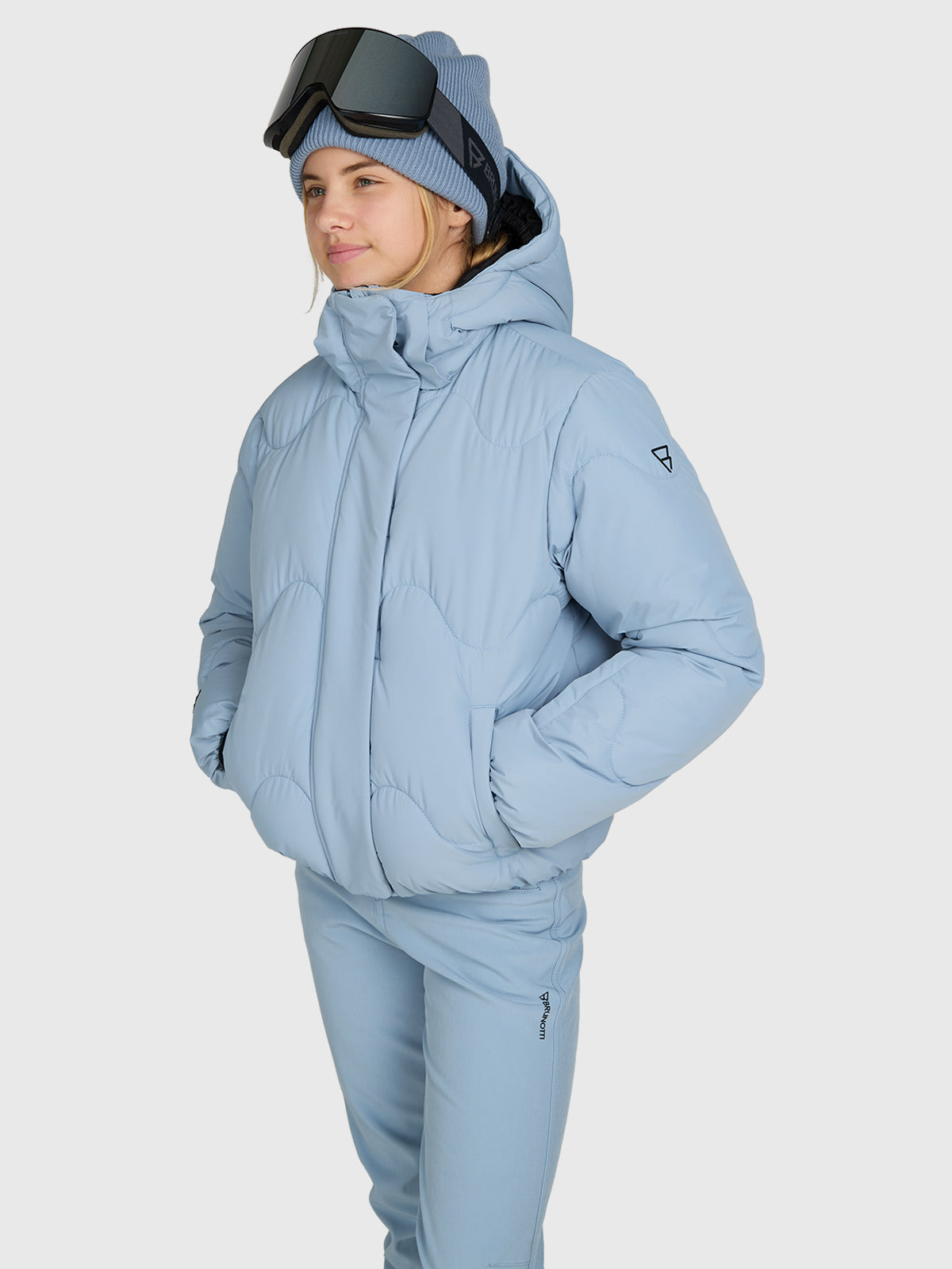 Tidy Girls Snow Jacket | Pale Blue