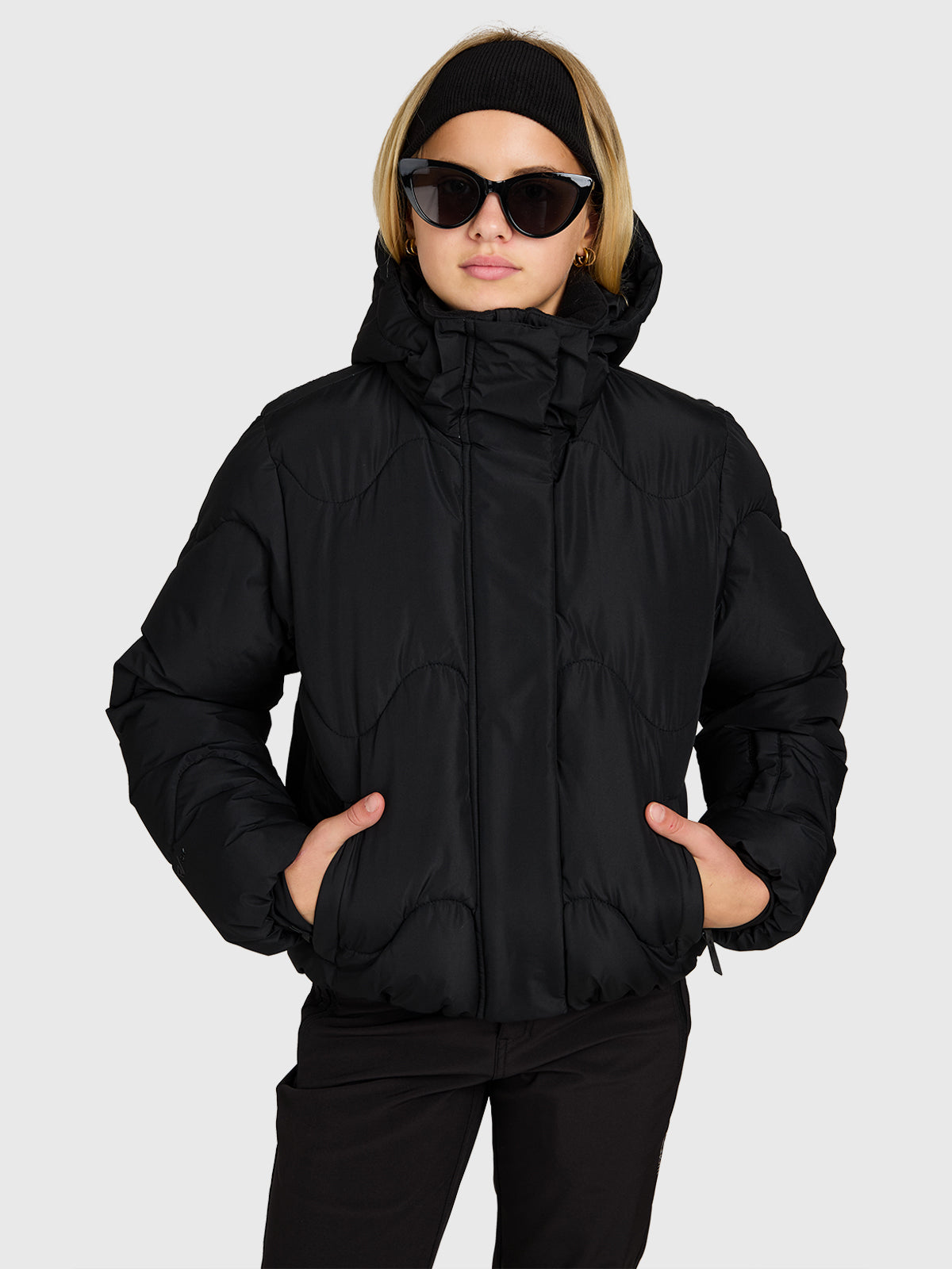 Tidy Girls Snow Jacket | Black